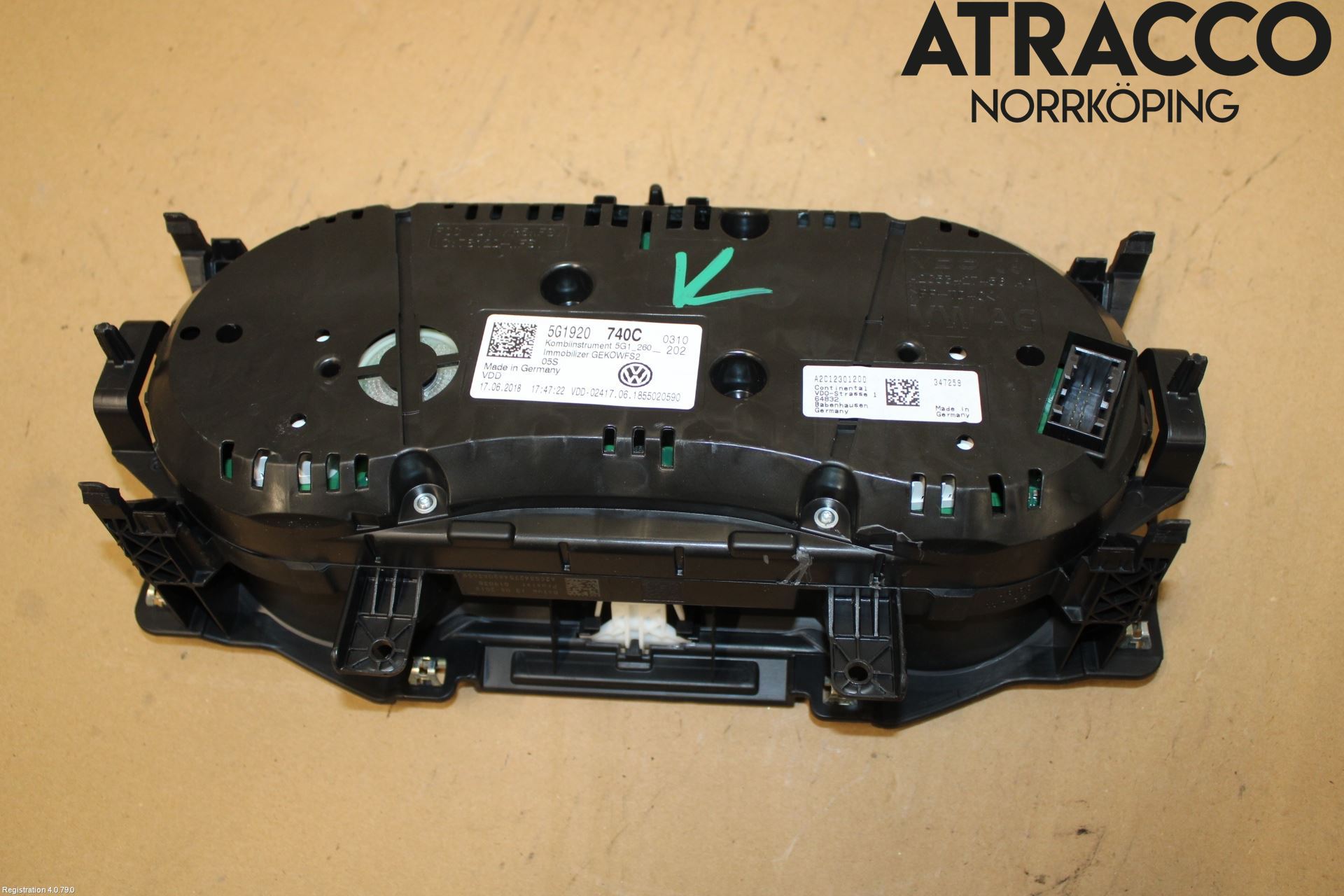 Volkswagen VW GOLF / E-GOLF VII 13-20 Instrument Komb