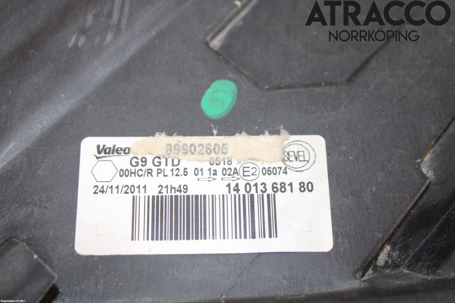 Citroen JUMPY 07-16 Strålkastare Vänster