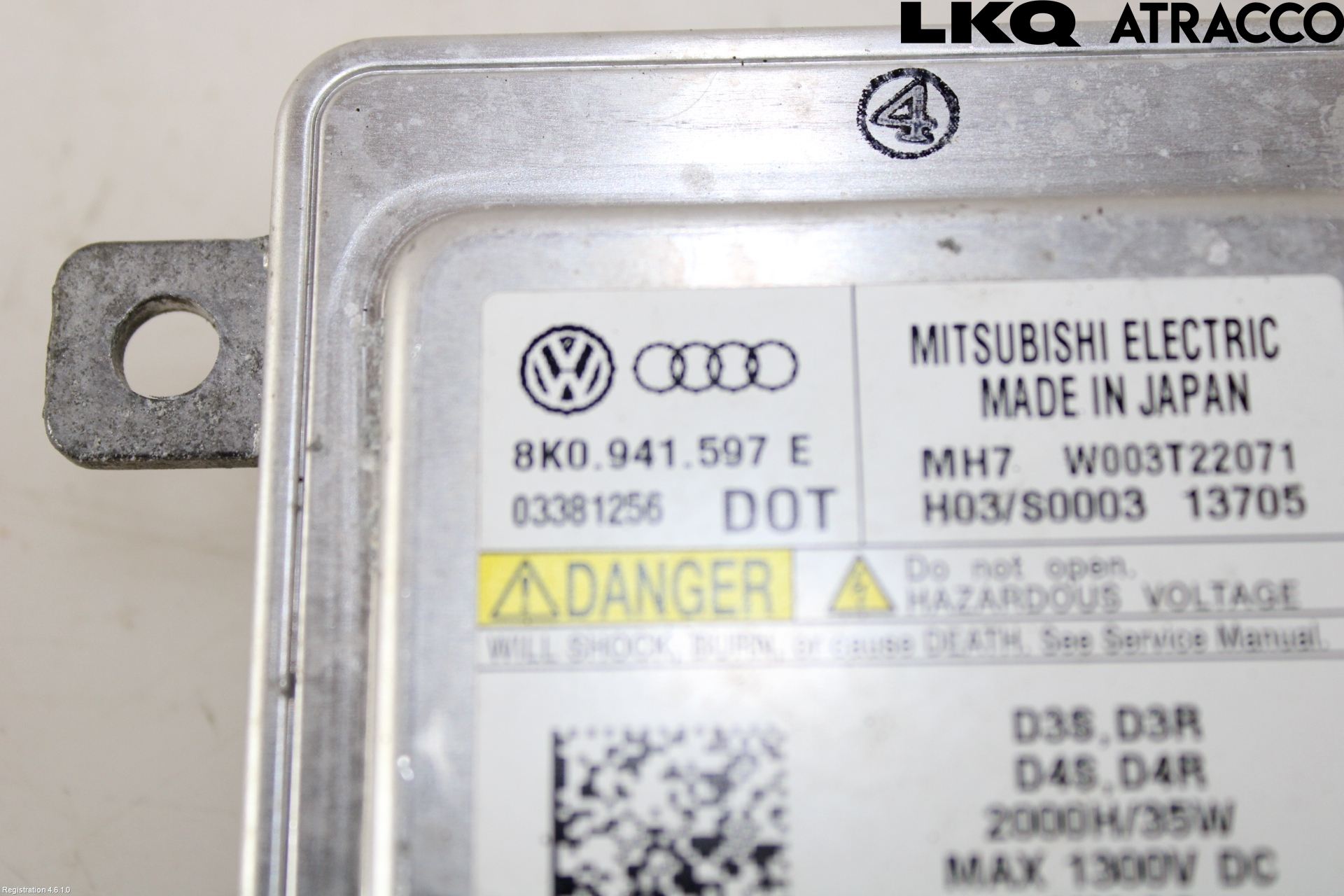 Volkswagen VW GOLF / E-GOLF VII 13-20 Styrenhet Strålkastare