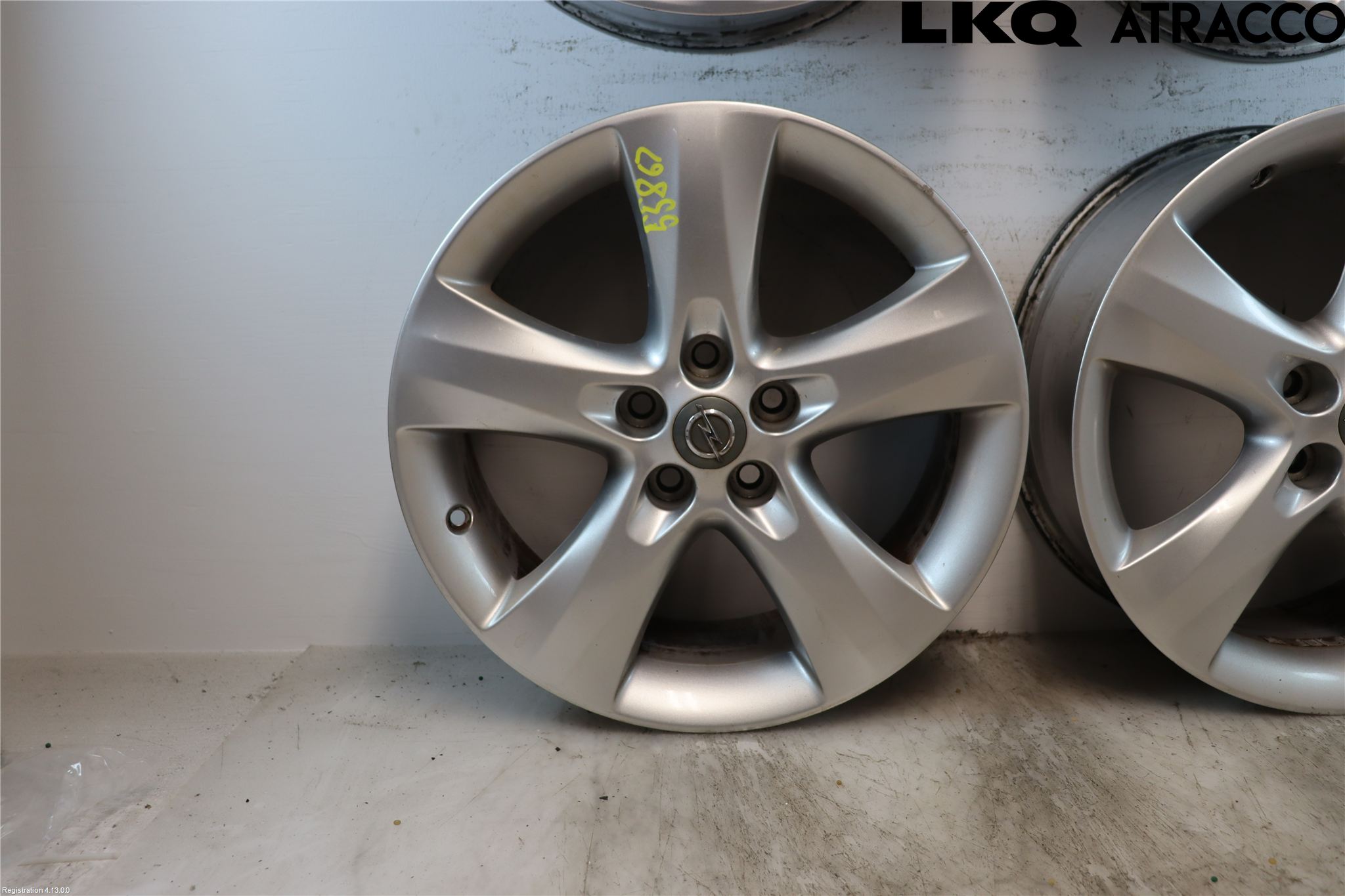 Opel ASTRA J 10-15 Fälgsats Aluminium
