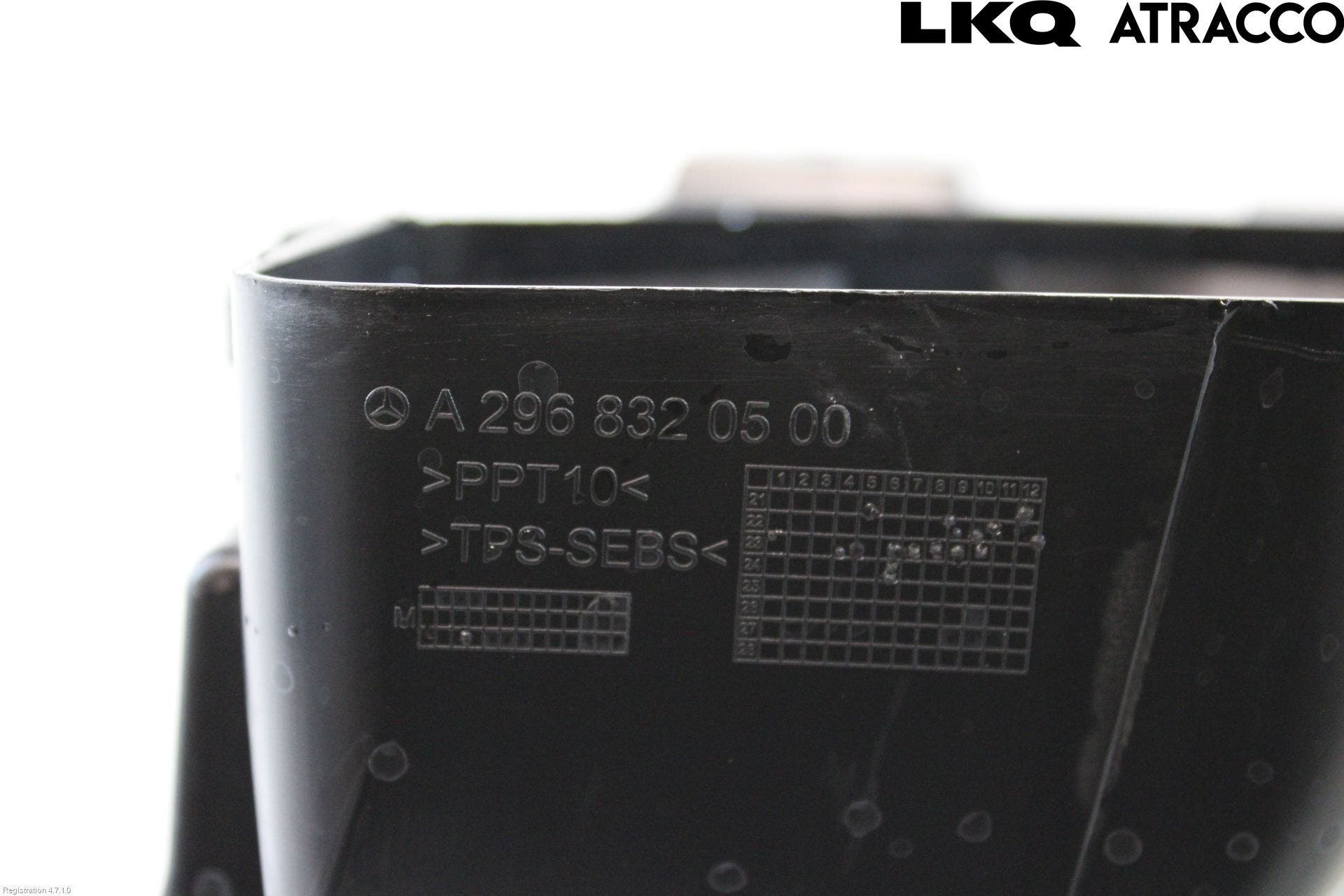 Mercedes-Benz MB EQE SUV (X294) 22- Deflektor Plåt-Plast Kylning