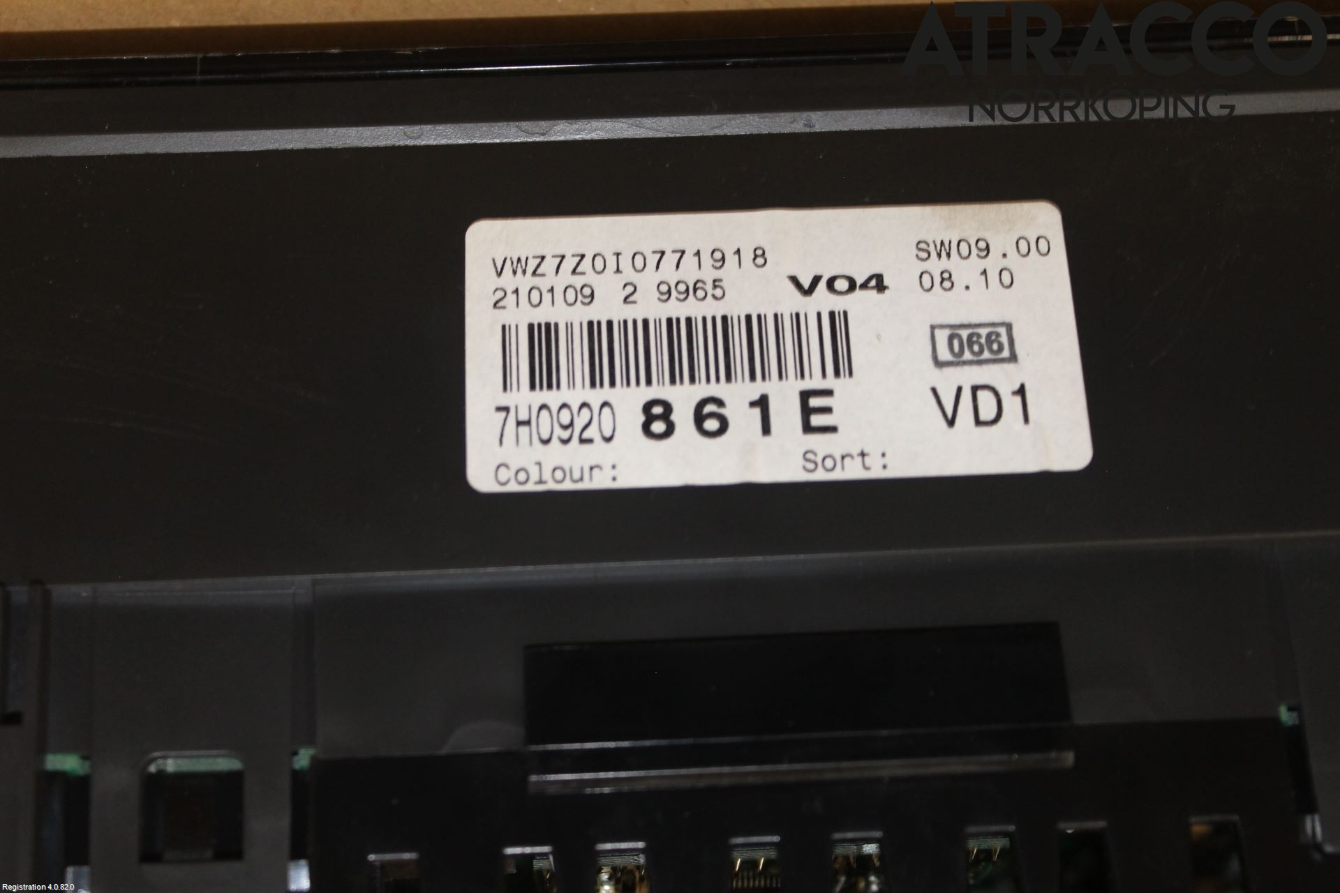 Volkswagen VW TRANSP/CARAVELLE (T5) 04-15 Instrument Komb
