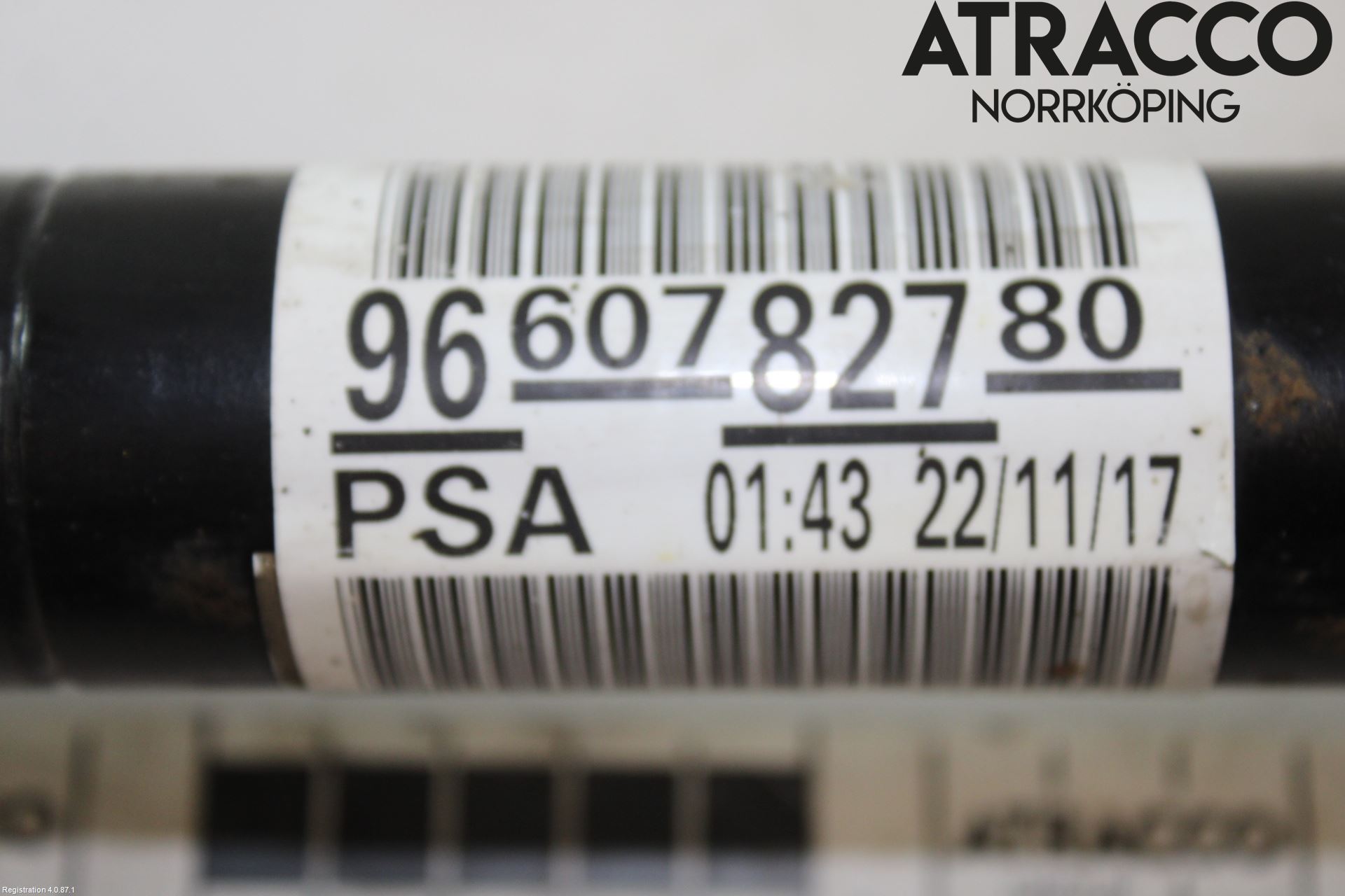 Peugeot PARTNER 16-18 Drivaxel Fram Vänster