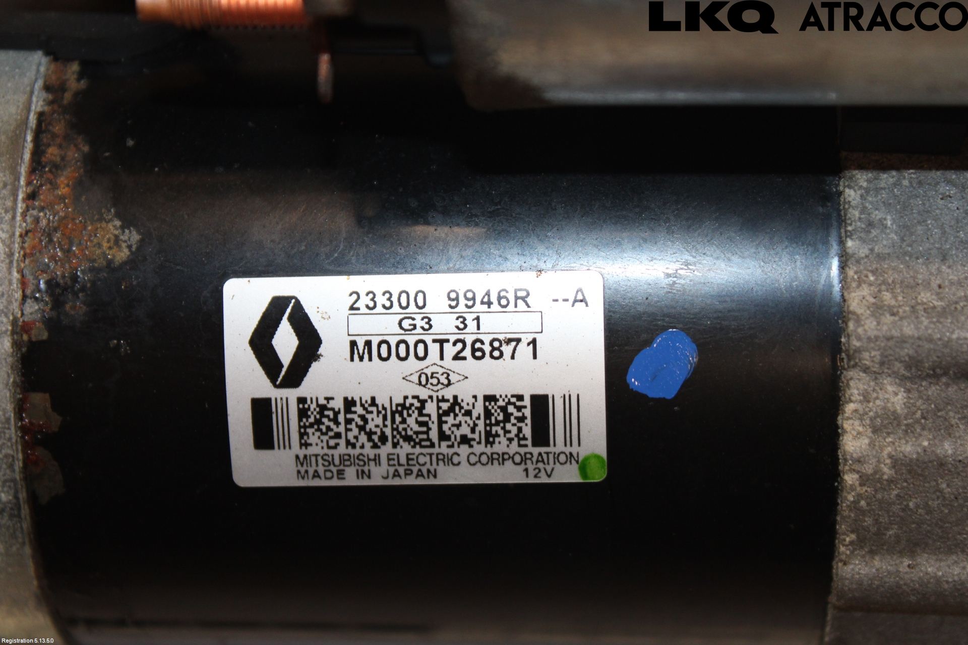 Mercedes-Benz MB CITAN/EQT (W420) 22- Startmotor Diesel