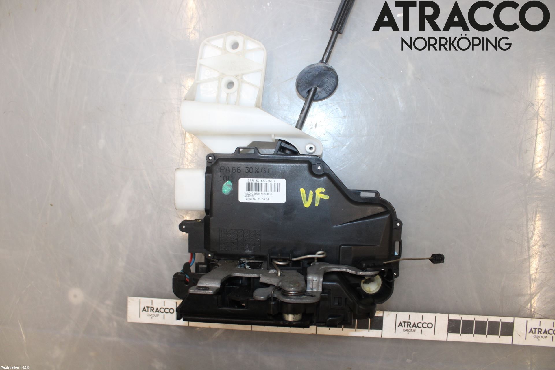 Volkswagen VW CADDY 11-15 Låskista-Dörrlås