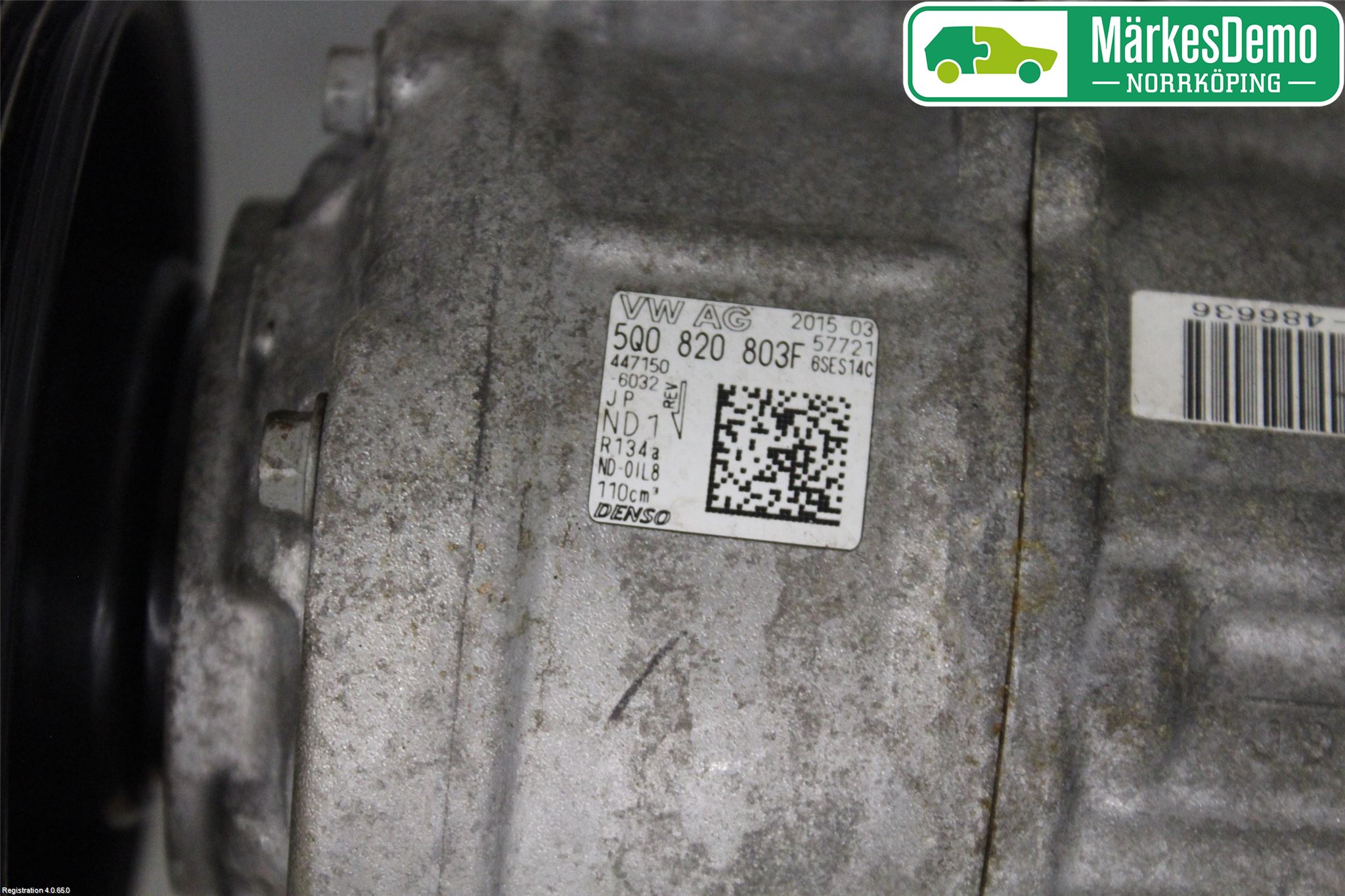 Volkswagen VW GOLF / E-GOLF VII 13-20 Ac Kompressor