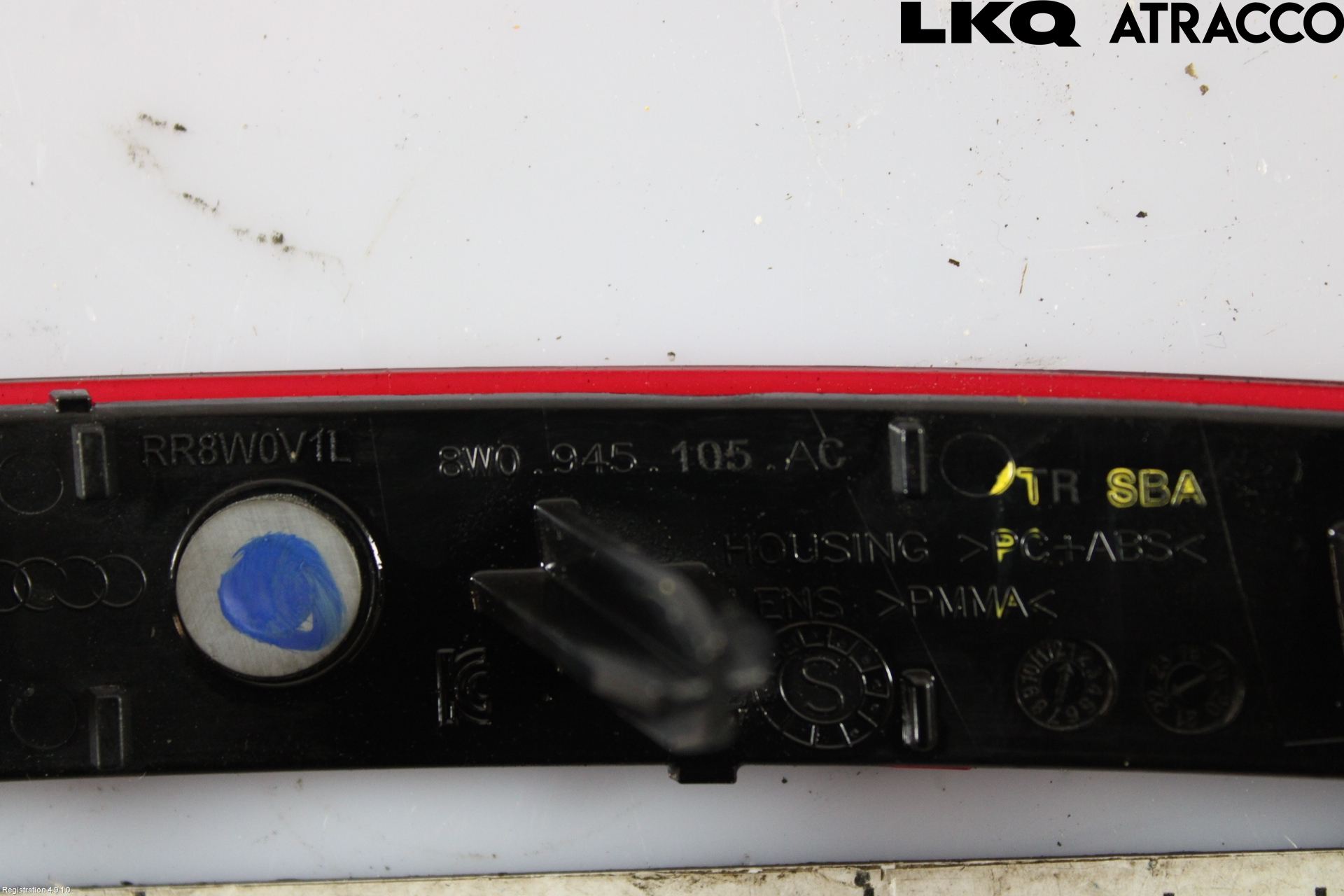 Audi A4/S4 B9 20- Dimljus/Reflex Bak