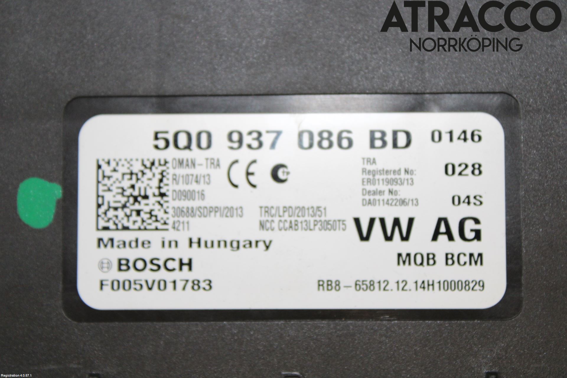 Volkswagen VW PASSAT 15-19 Komfort Styrdon