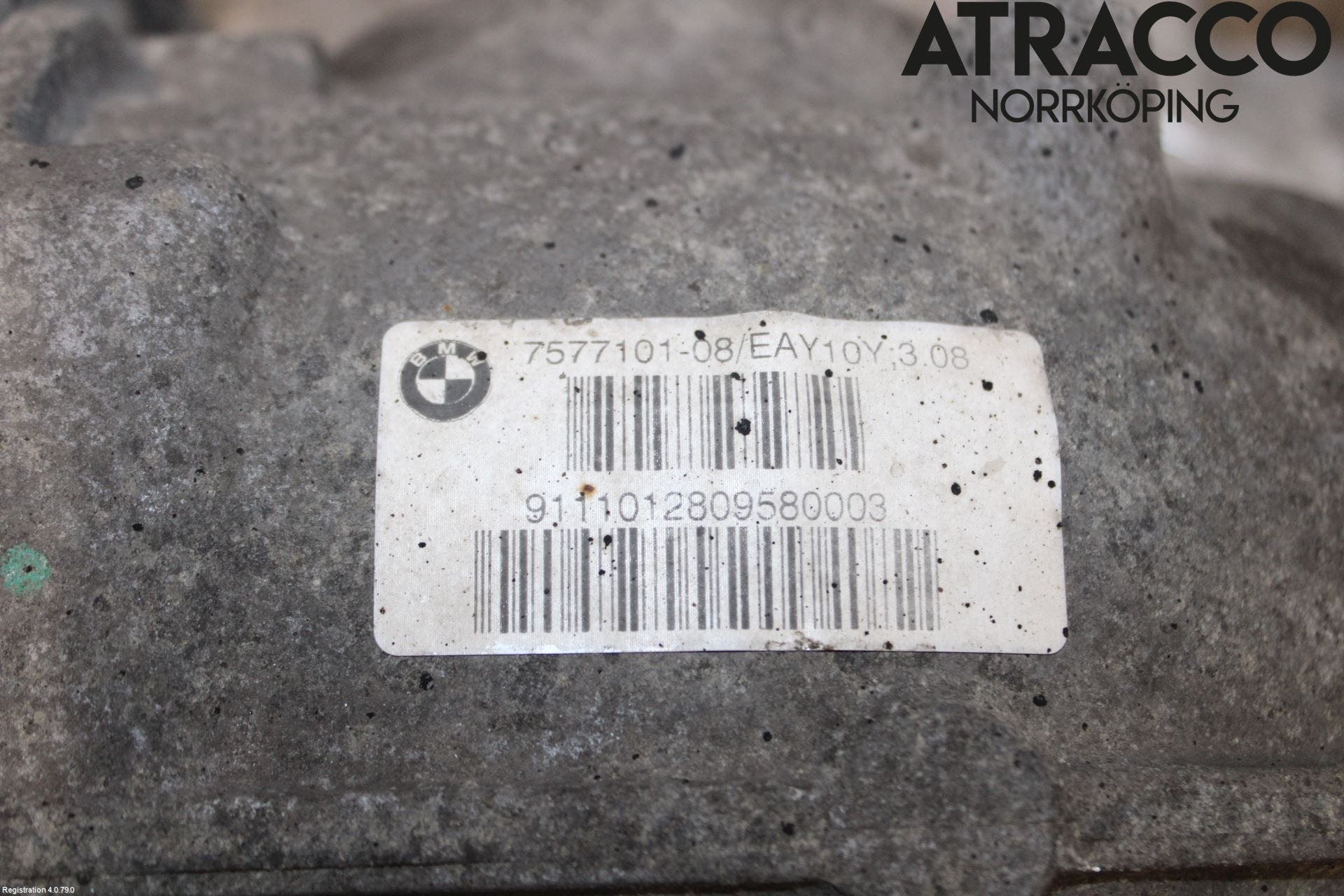 BMW 5 F10/F11/F18 09-17 Bakväxel-Diff