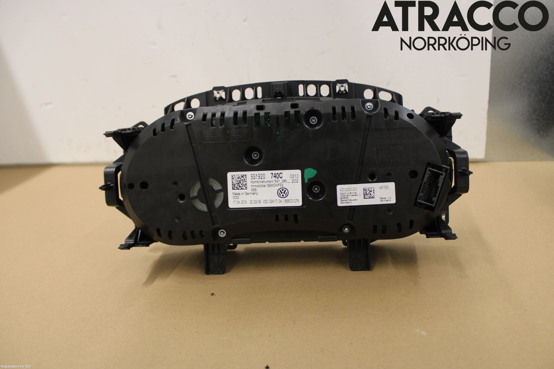 Volkswagen VW GOLF / E-GOLF VII 13-20 Instrument Komb