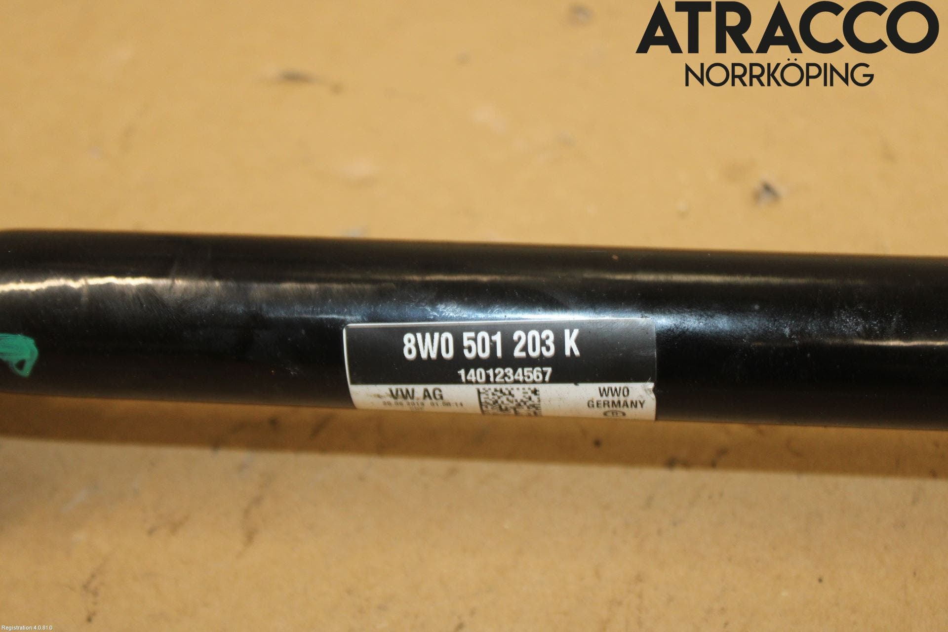 Audi A5 17- Drivaxel Bak Vänster