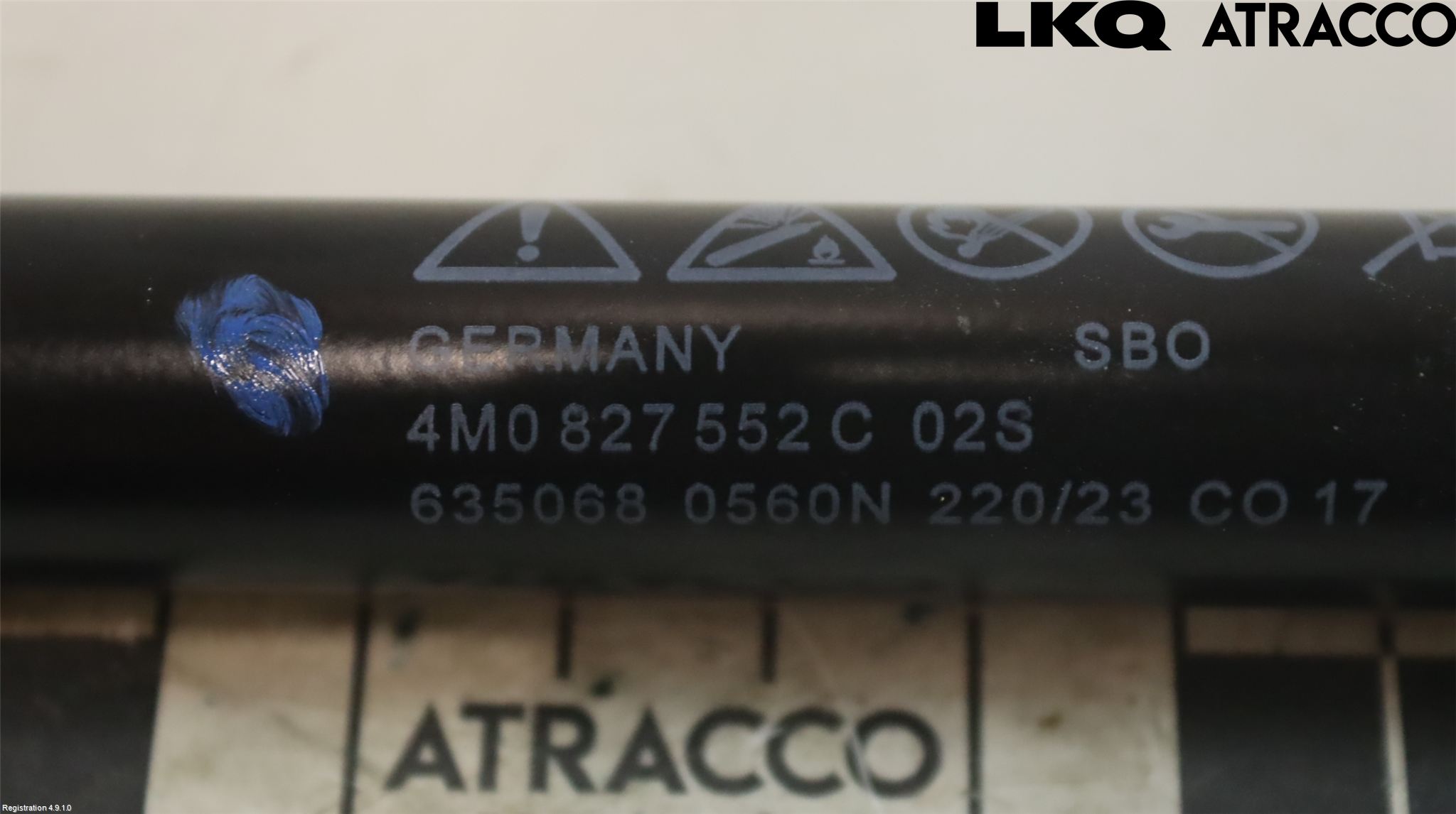 Audi Q7/SQ7 Gasfjäder Baklucka