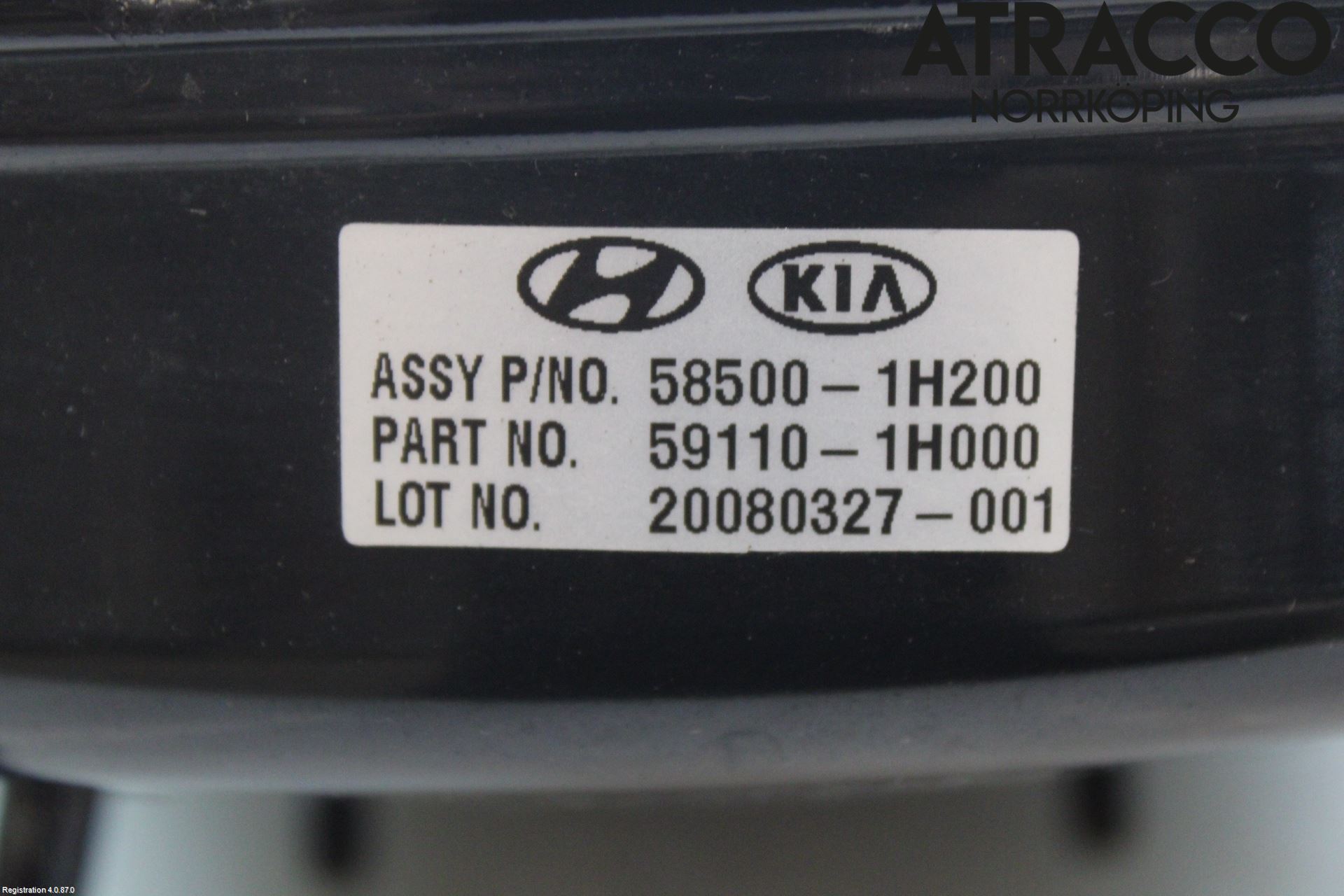Kia CEED 06-12 Bromsservo