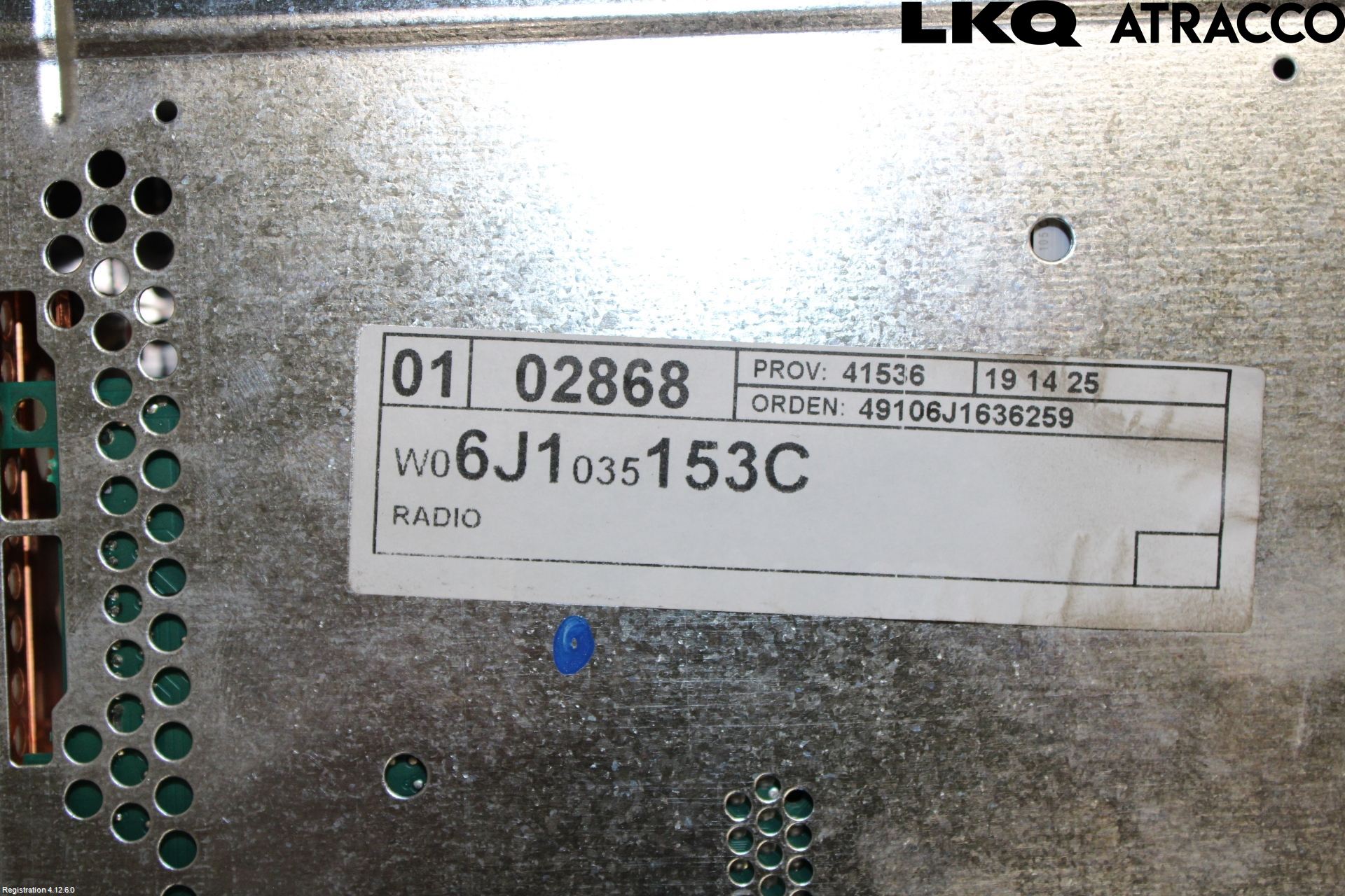 Seat IBIZA IV 08-16 Cd Radio - Multimediapanel