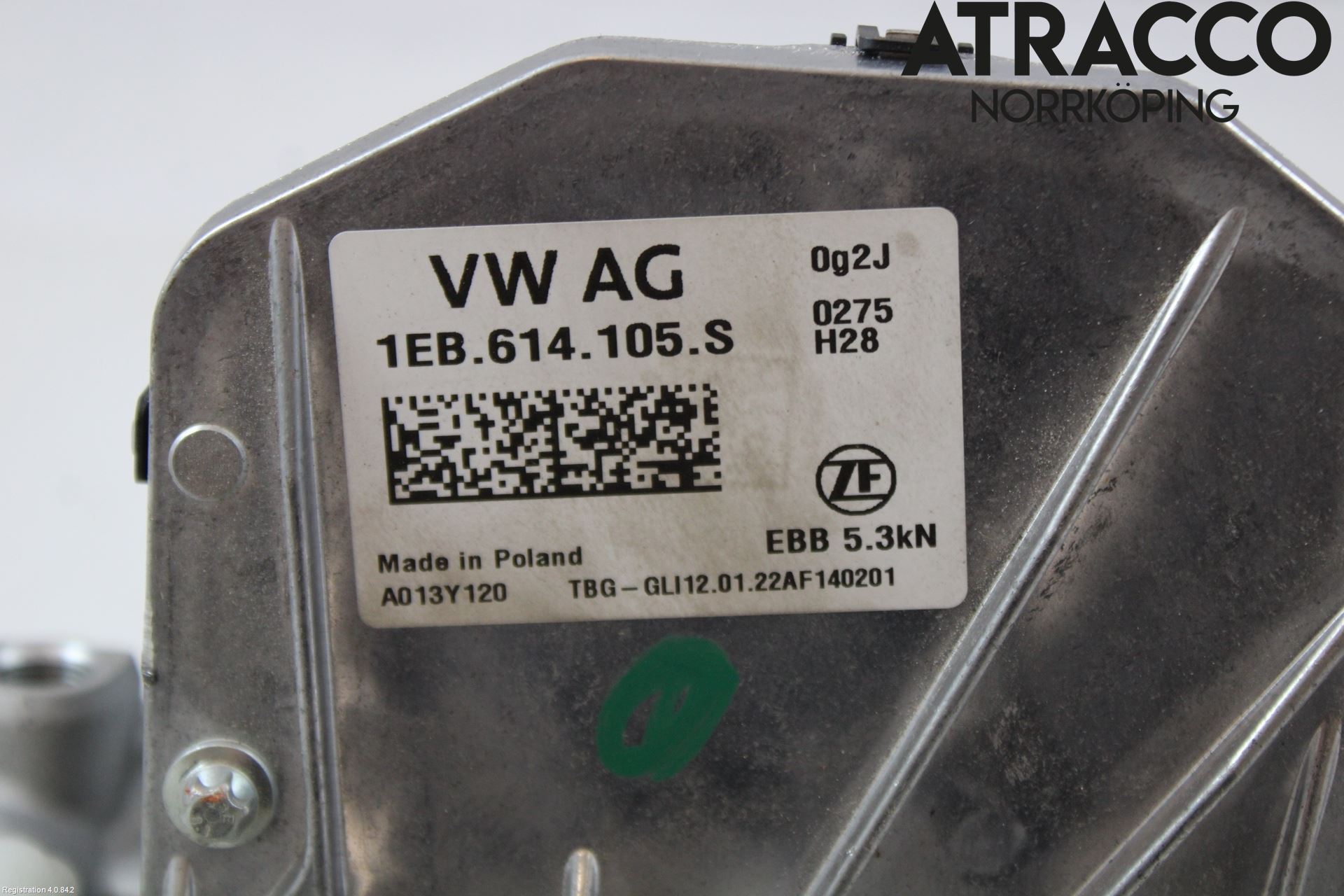 Cupra BORN 22- Bromsservo