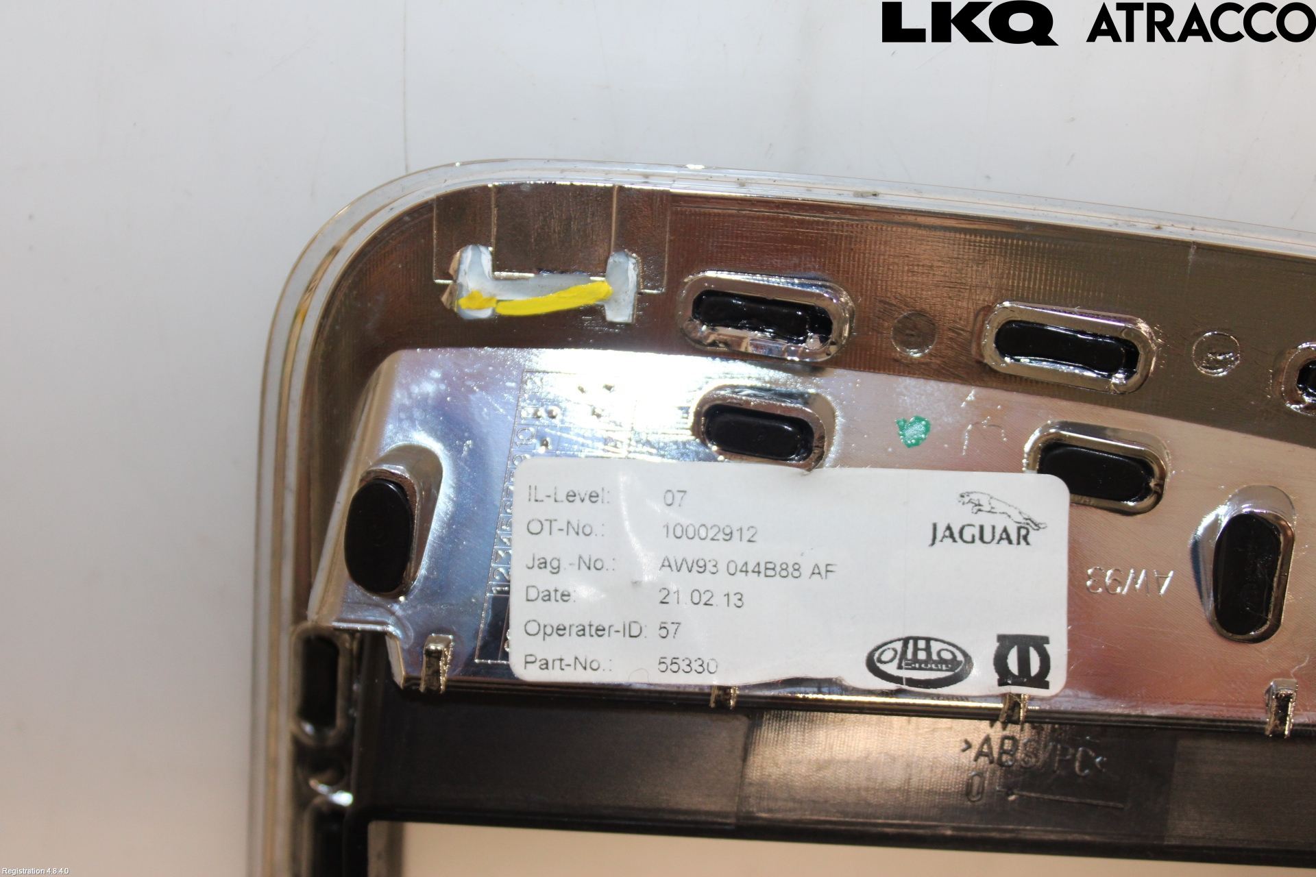 Jaguar XJ X351        10- Instrument-Radio Sarg