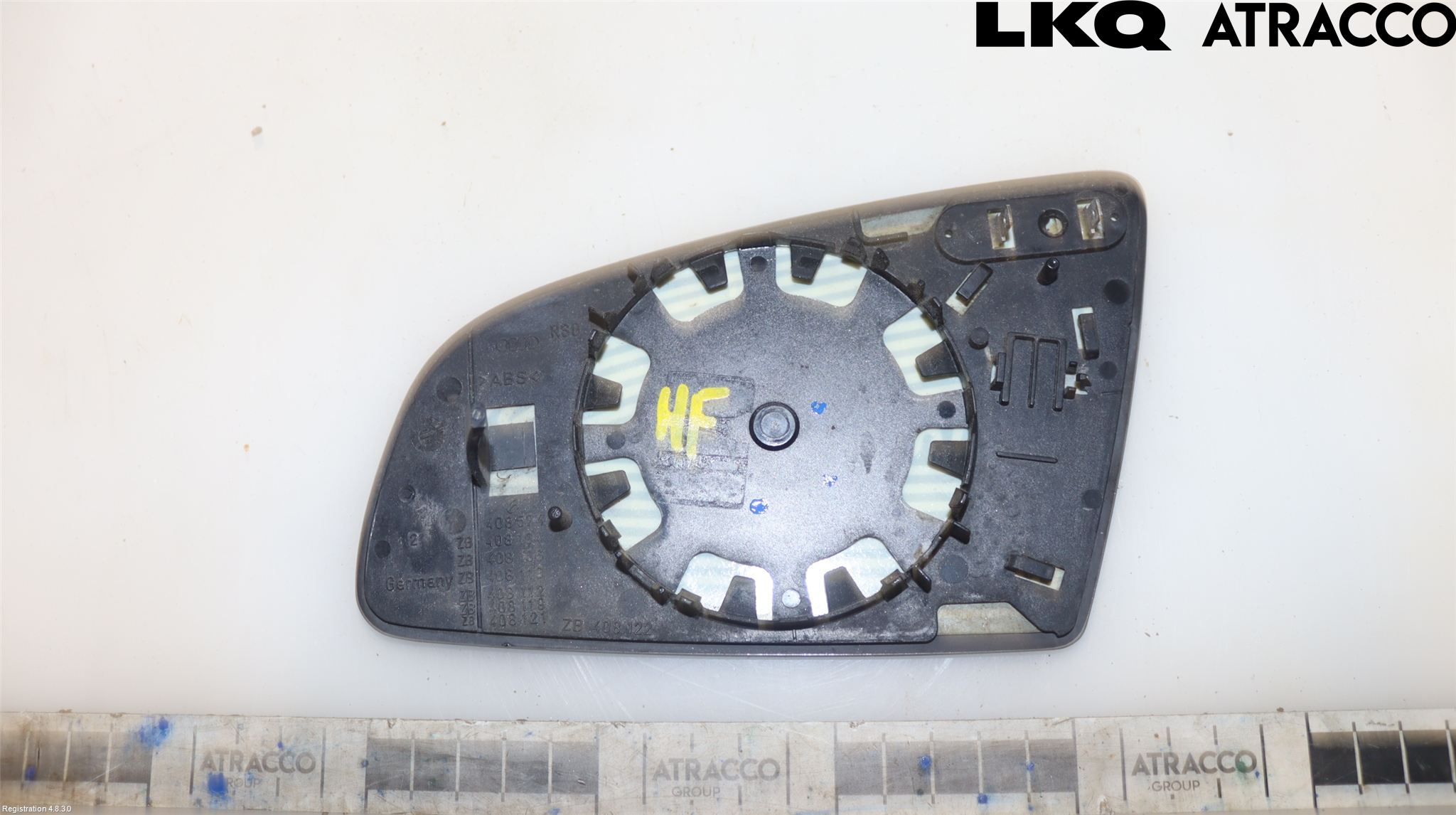 Audi A4/S4 05-07 Spegelglas Hö