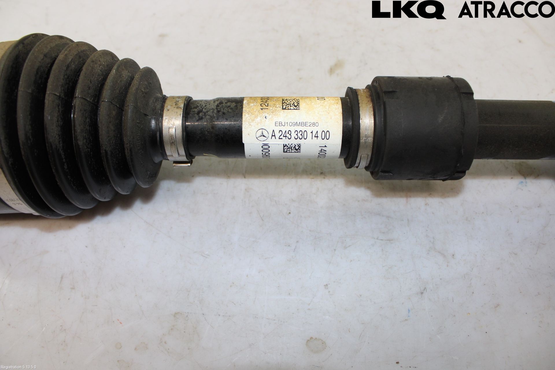 Mercedes-Benz MB EQB (X243) 22- Drivaxel Fram Vänster