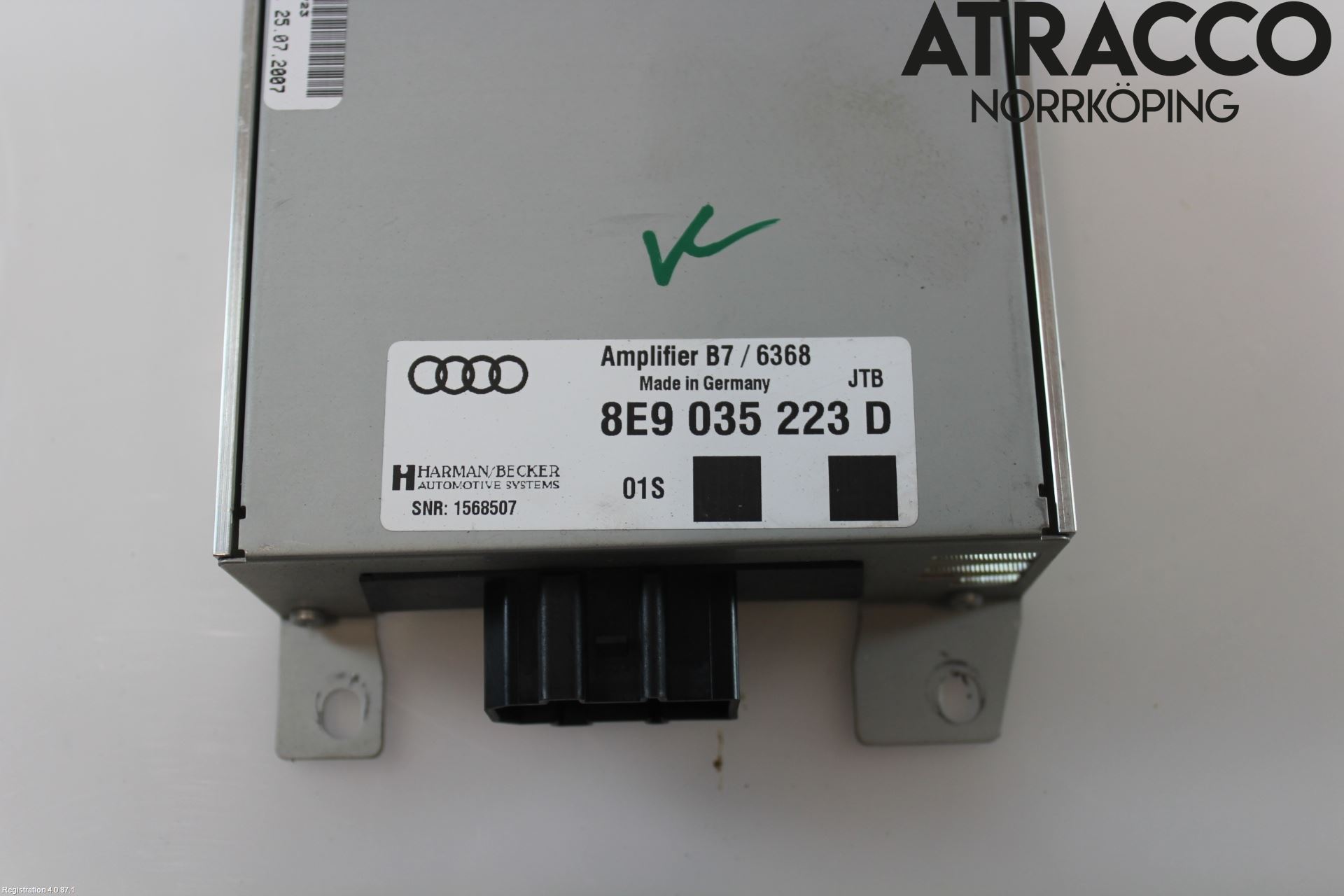 Audi A4/S4 05-07 Radio-Stereo Förstärkare