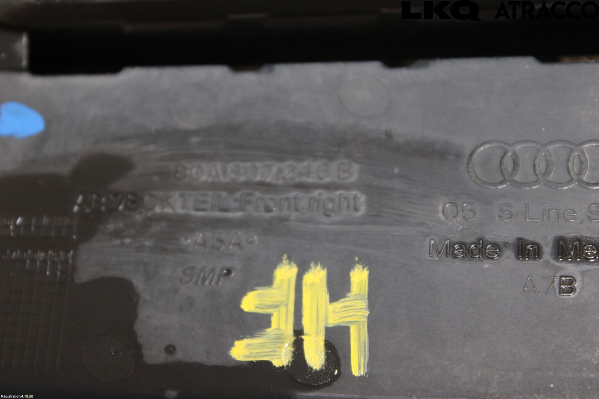 Audi Q5/SQ5 17- Grilldel Höger