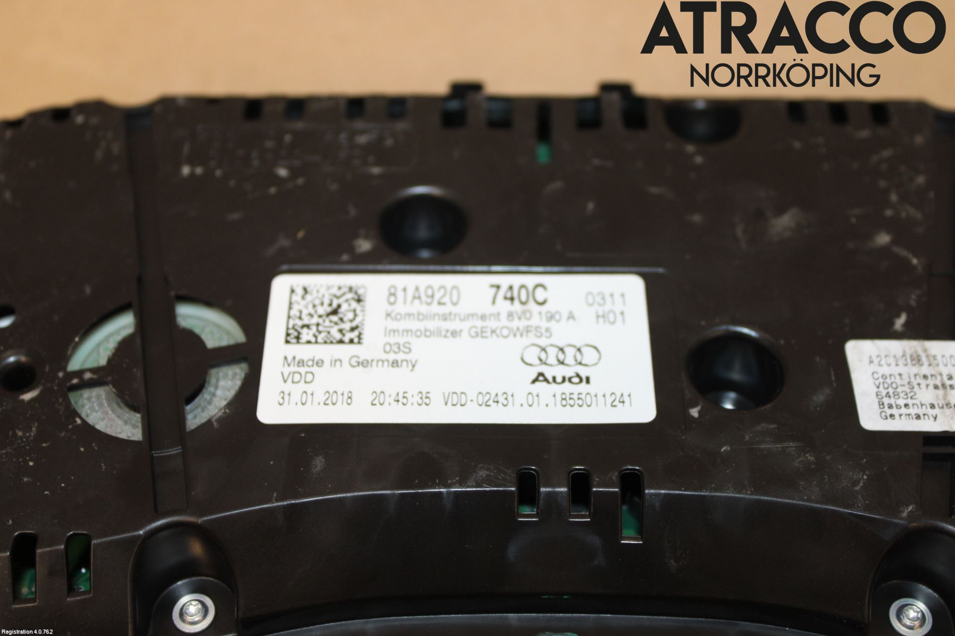 Audi Q2/SQ2 17- Instrument Komb