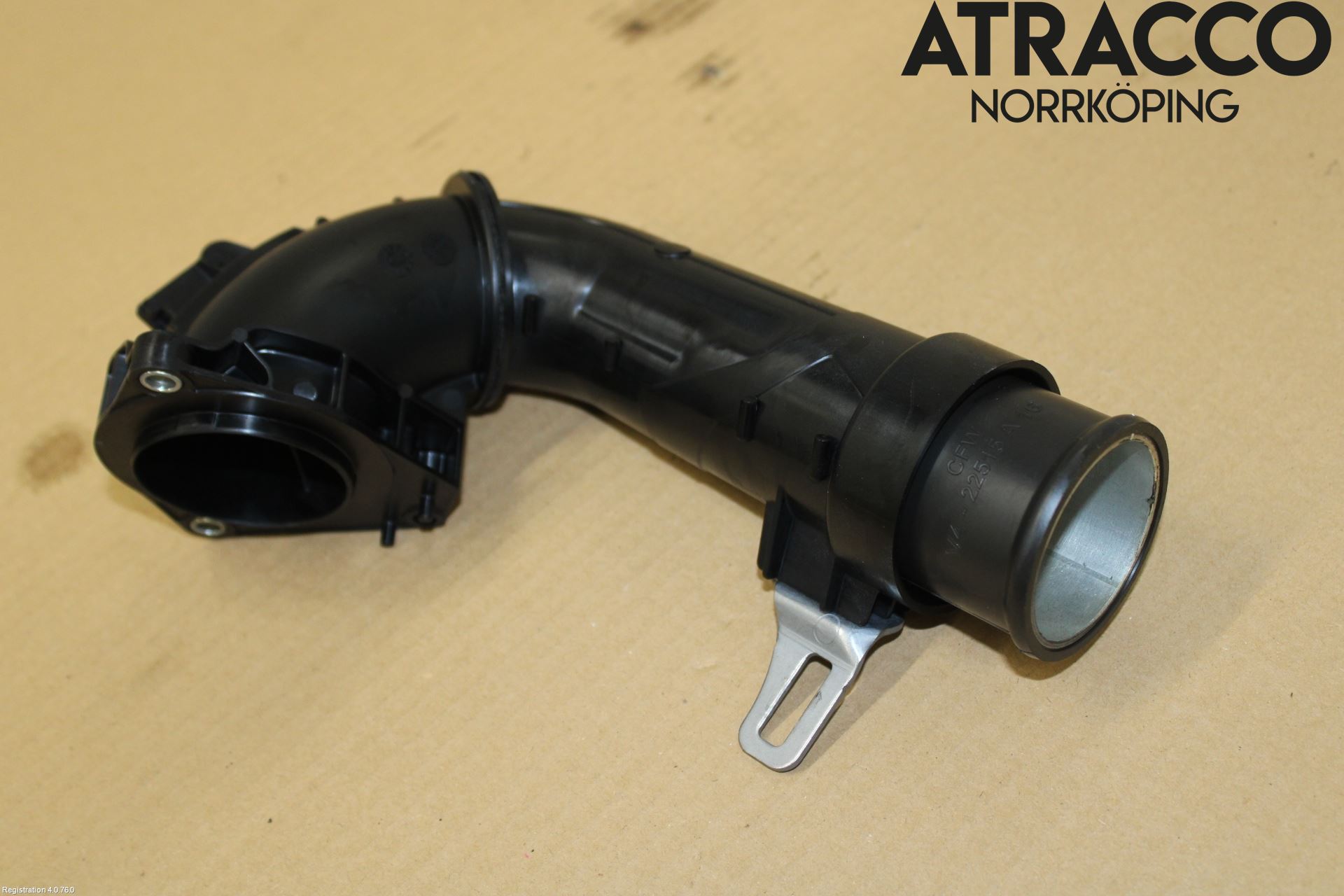 Volkswagen VW TOUAREG CR 18- Laddluft-Intercoolerrör