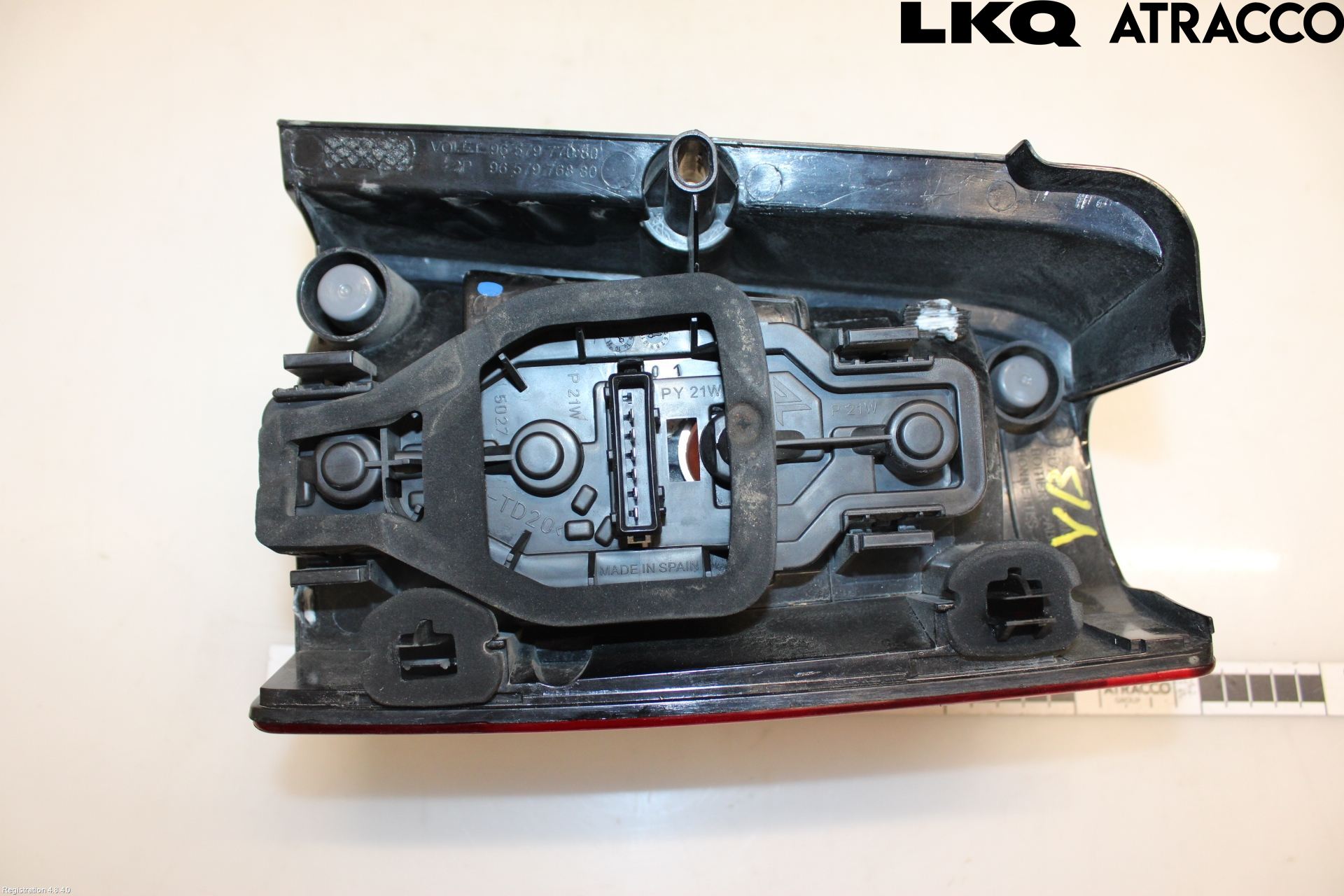 Citroen BERLINGO 08-18 Bakljus Vänster