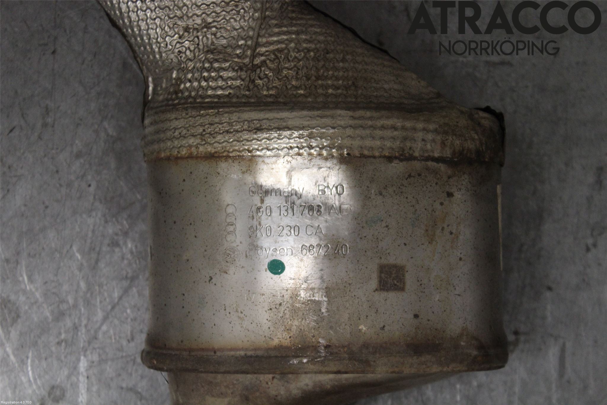 Audi A4/S4 B9 16-19 Katalysator