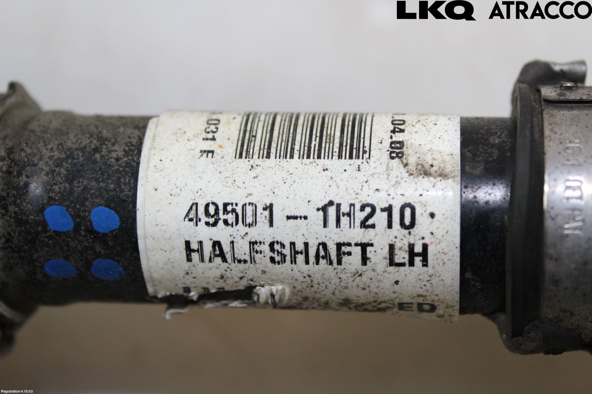 Kia CEED 06-12 Drivaxel Fram Vänster