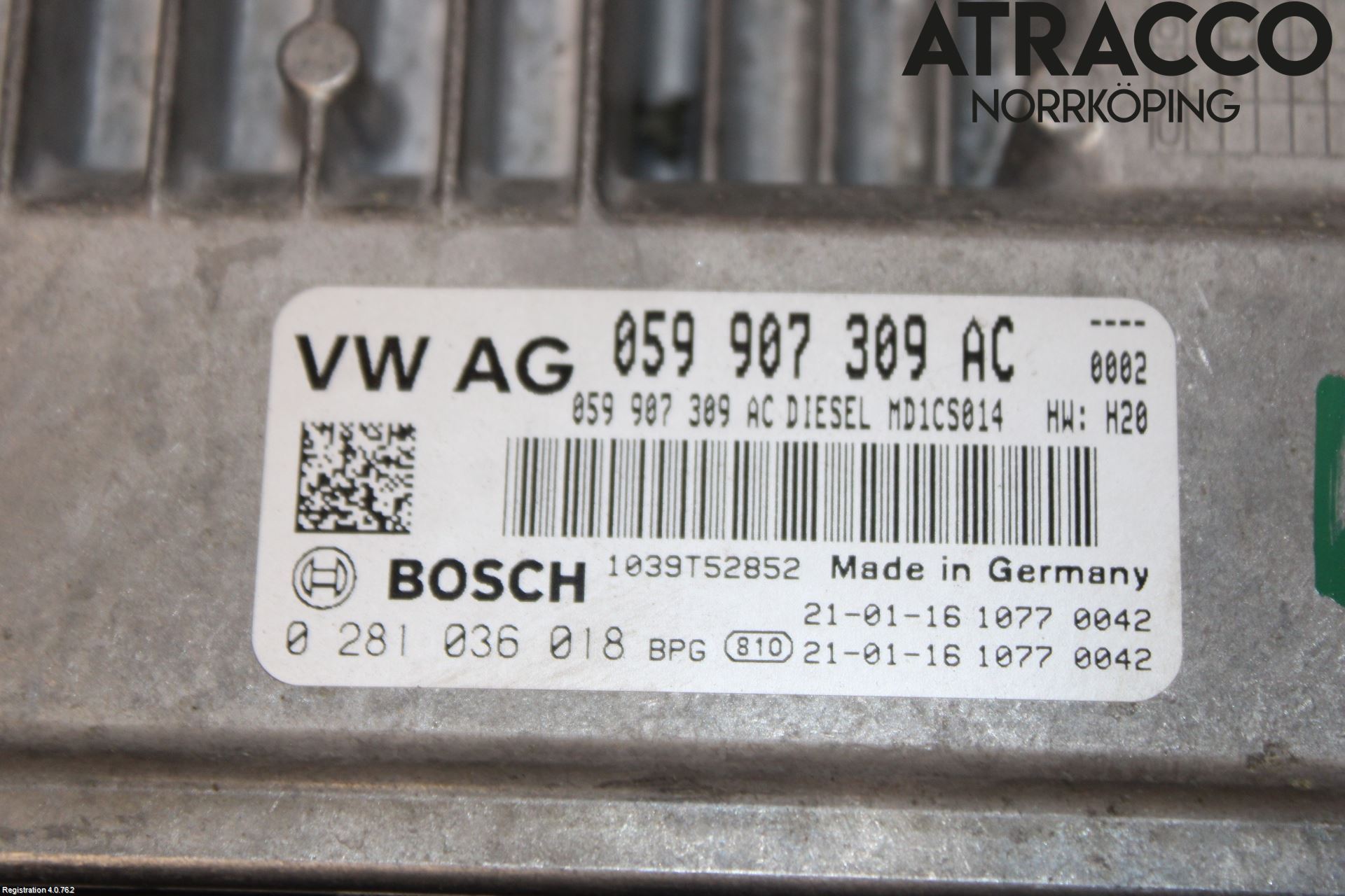 Audi A6 F2/C8 19- Styrenhet Inspump Diesel