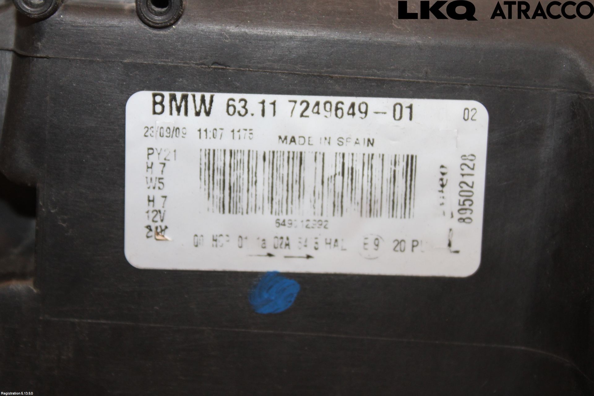 BMW 1 E87/81 5D/3D 03-11 Strålkastare Vänster