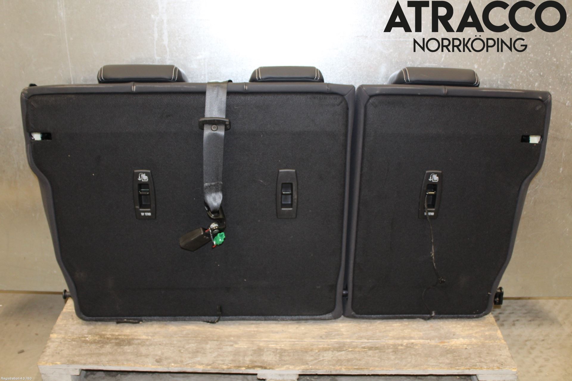 Jaguar I-PACE 18- Inredning Ryggdyna Bak