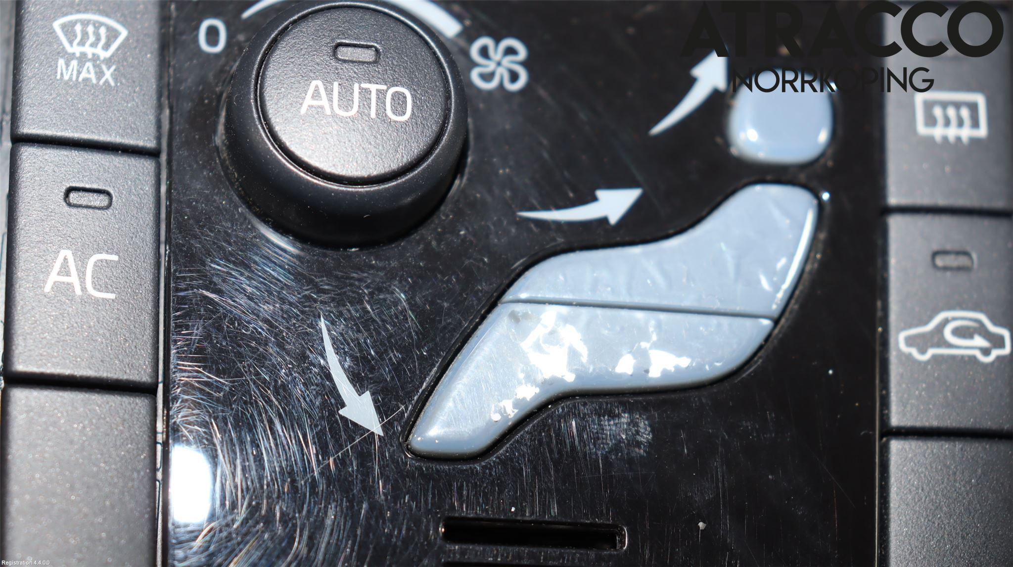 Volvo V60 11-13 Värmereglage