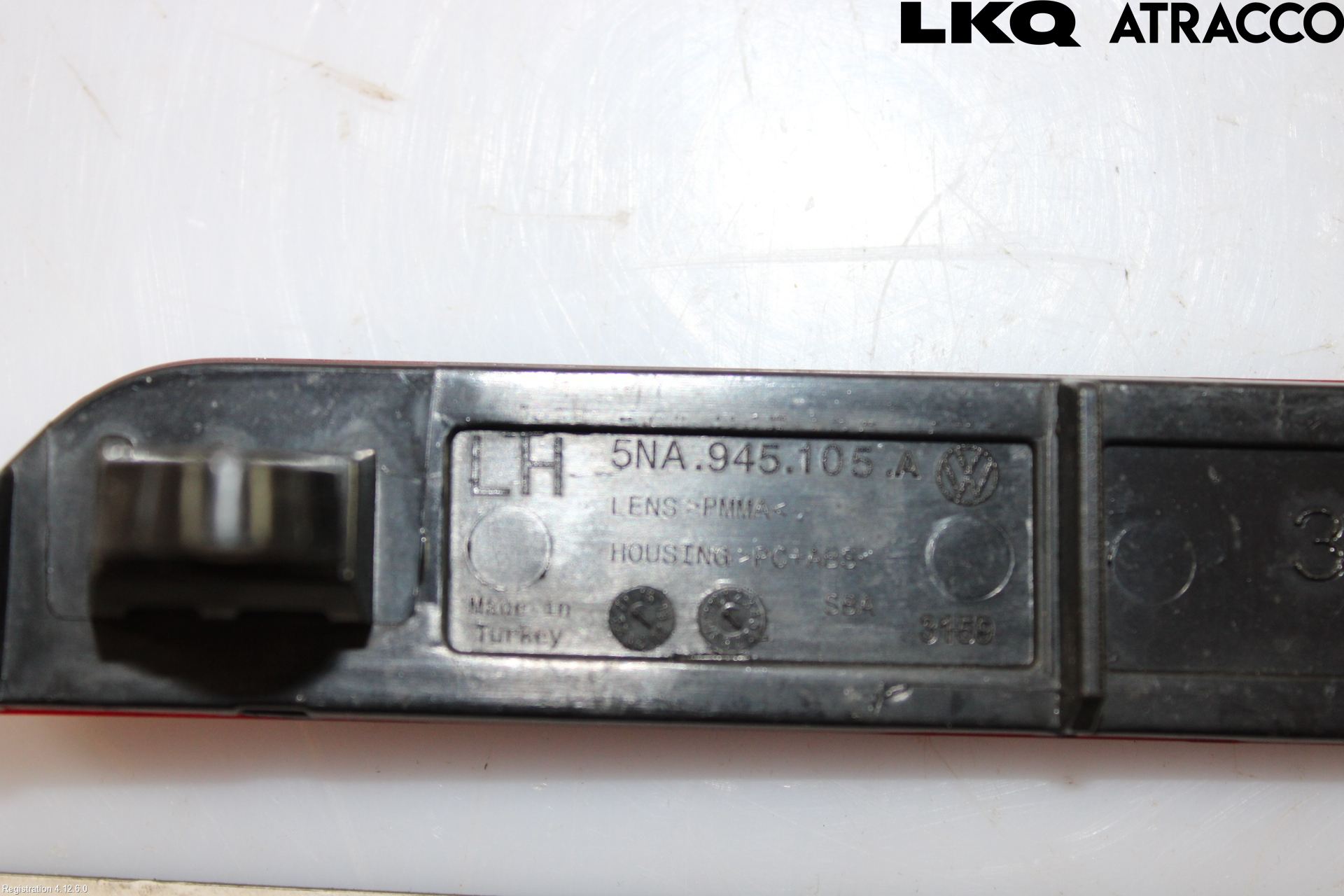 Volkswagen VW TIGUAN 16-24 Dimljus/Reflex Bak
