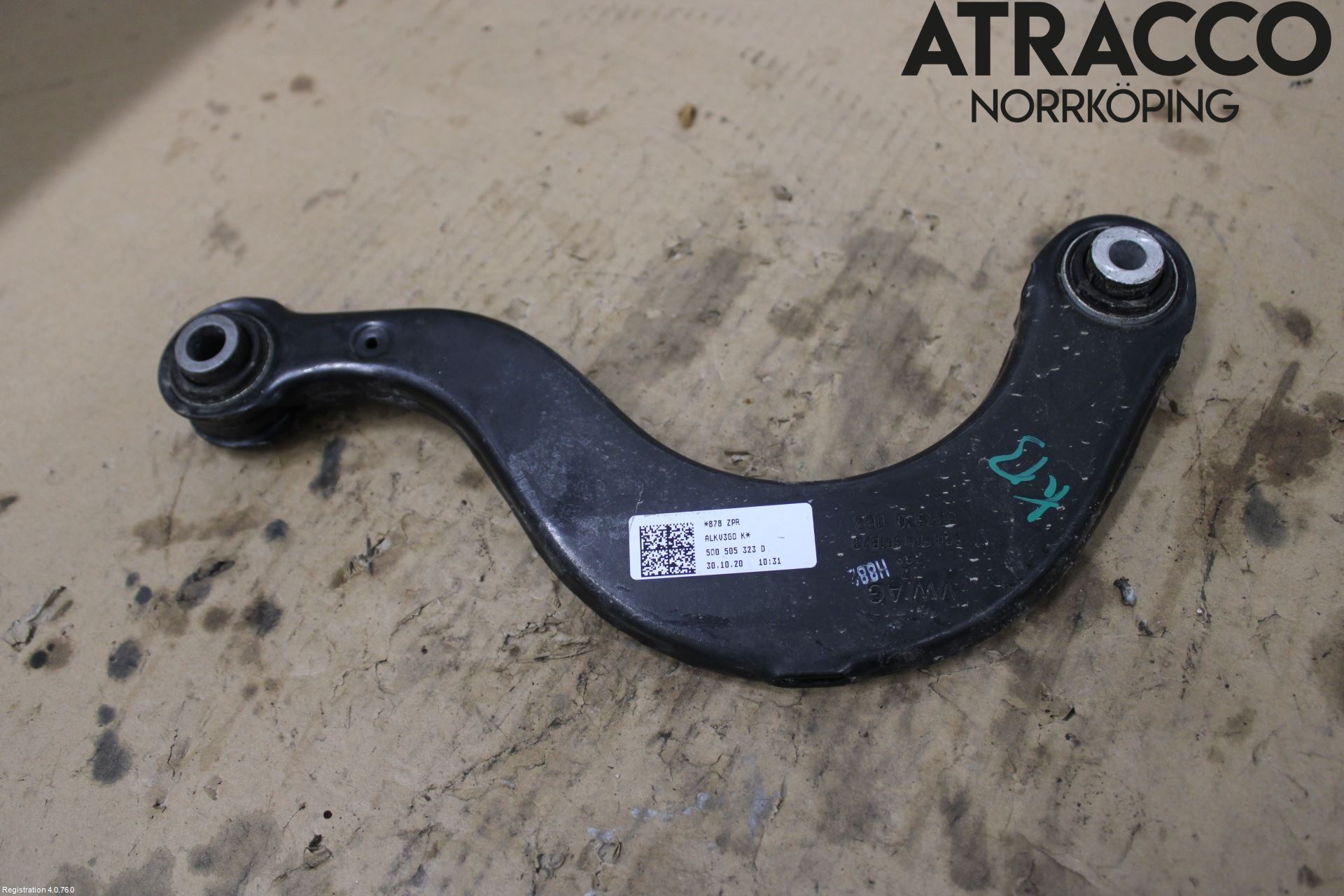 Volkswagen VW TIGUAN 16-24 Bärarm Bak Övre Vänster