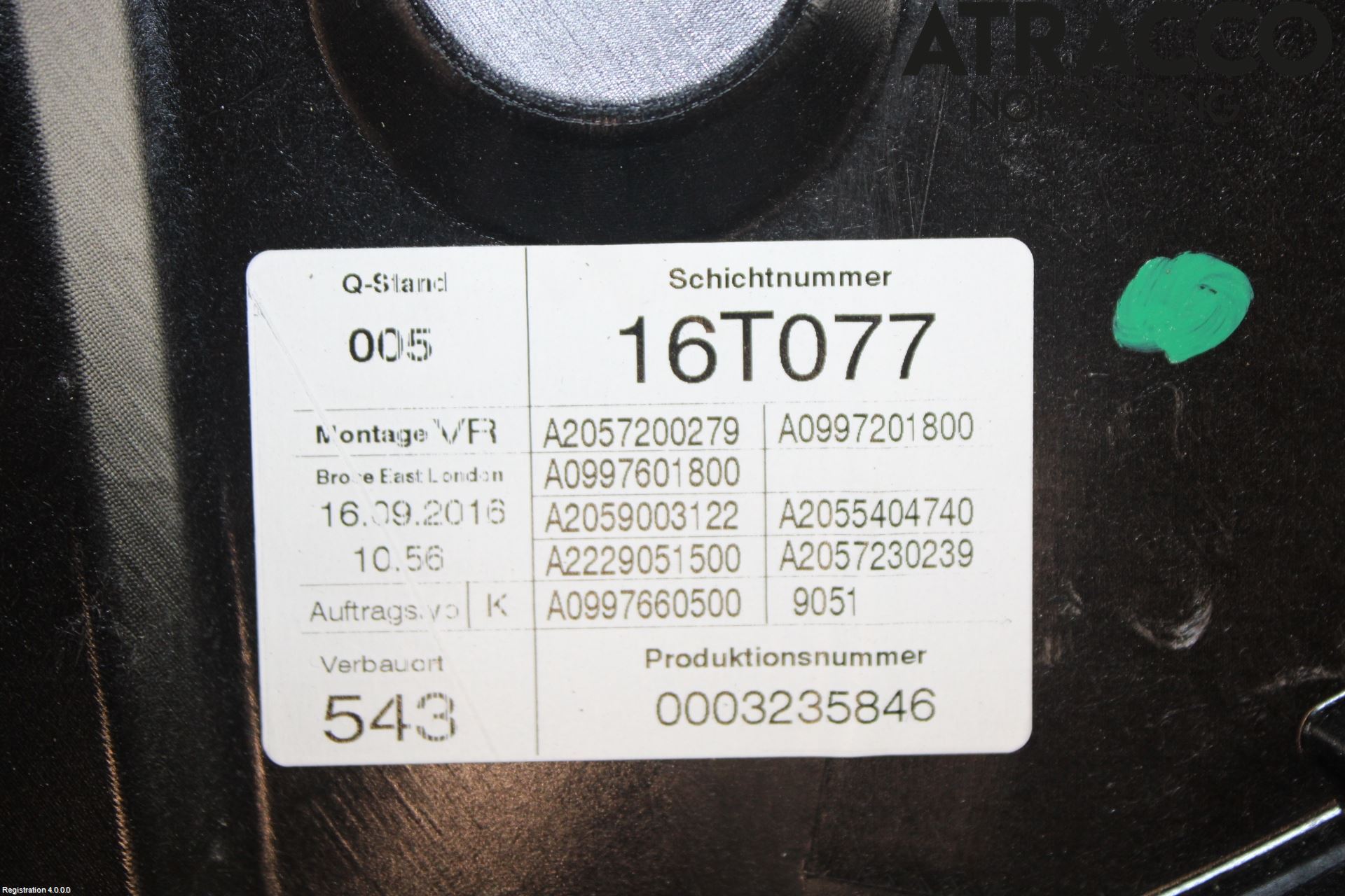 Mercedes-Benz MB C-KLASS (W205) 14-21 Fönsterhiss El Kompl