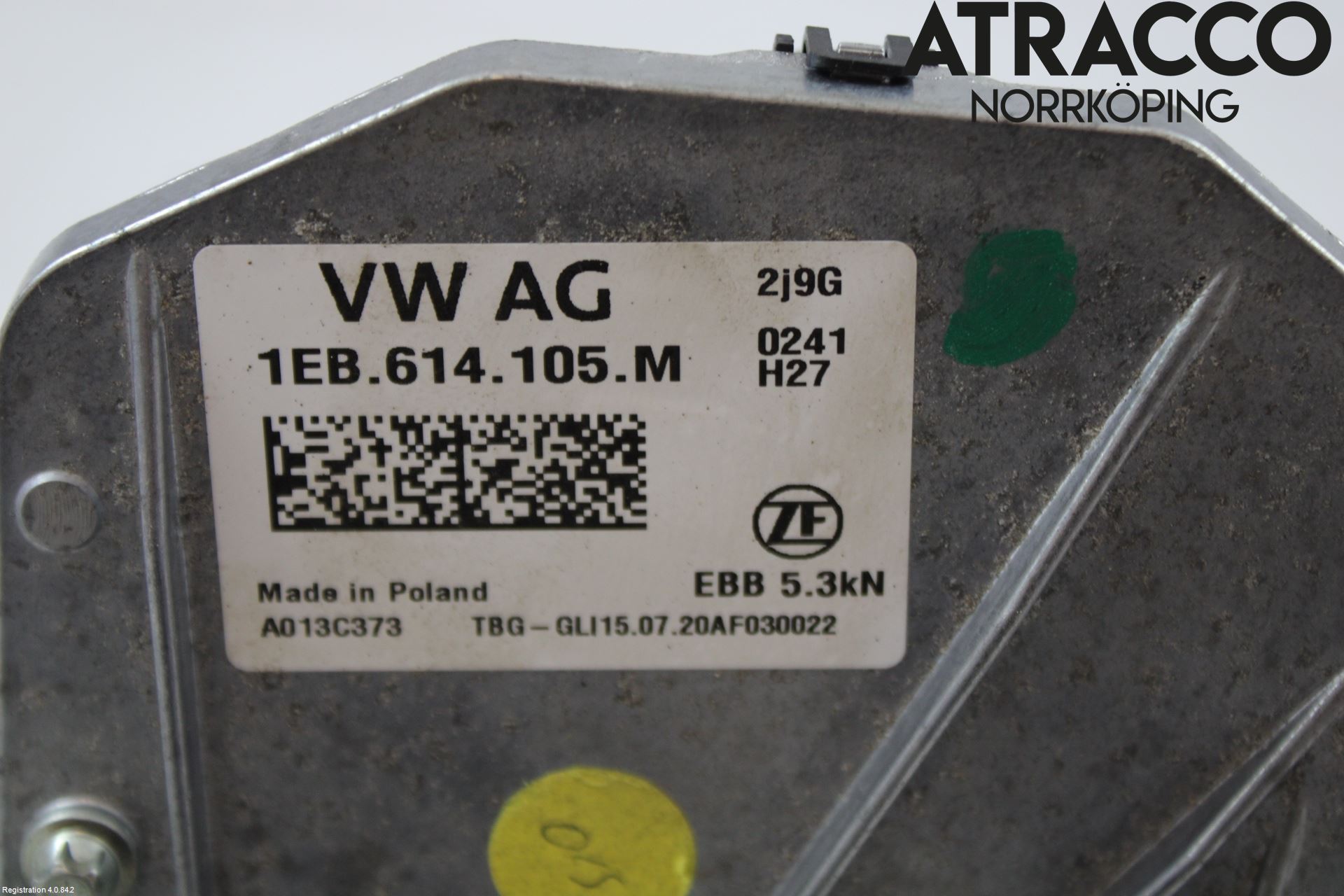 Volkswagen VW ID.3 21- Broms Huvudcylinder