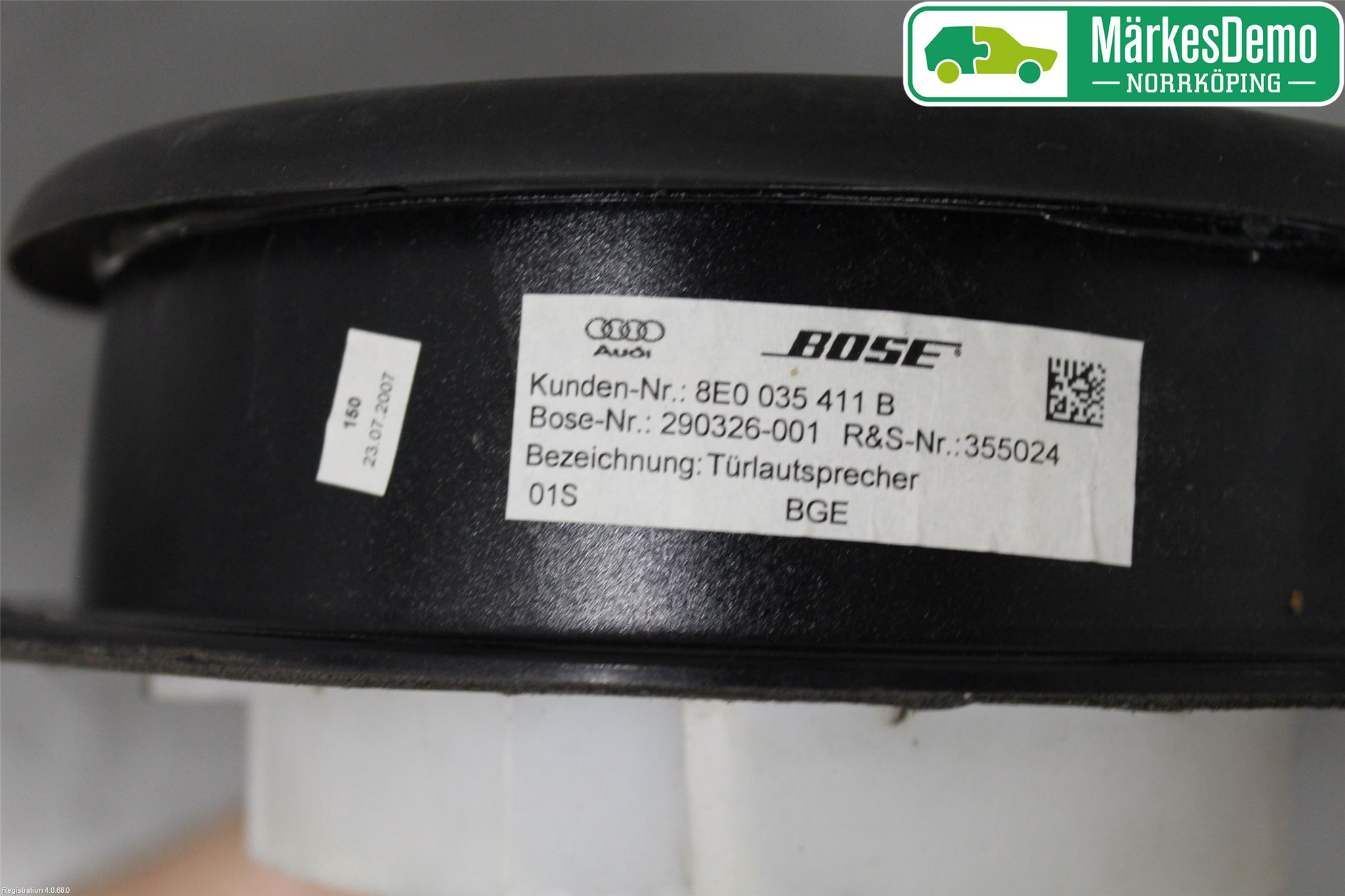 Audi A4/S4 05-07 Högtalare