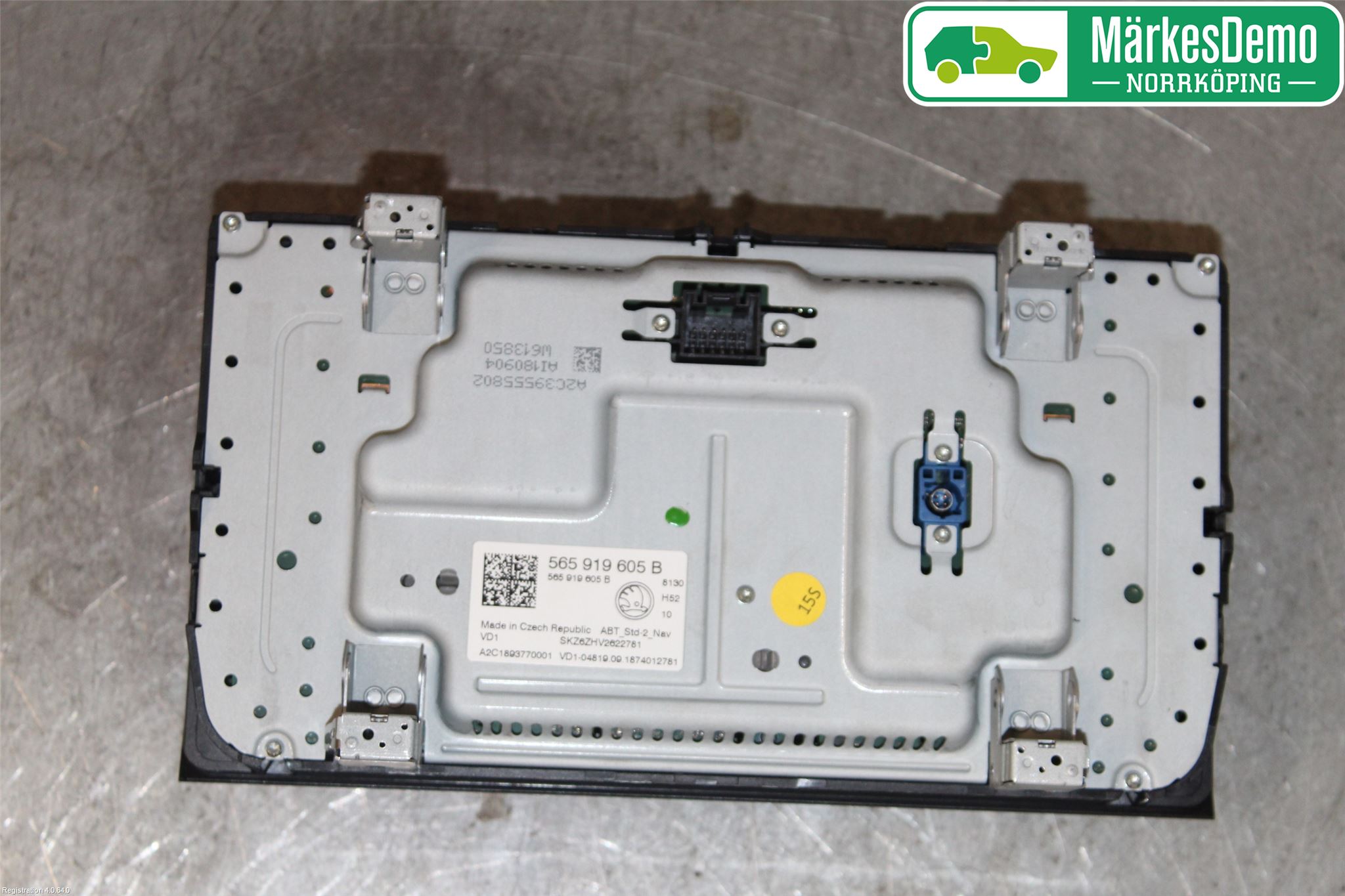 Skoda KAROQ 18- Cd Radio - Multimediapanel