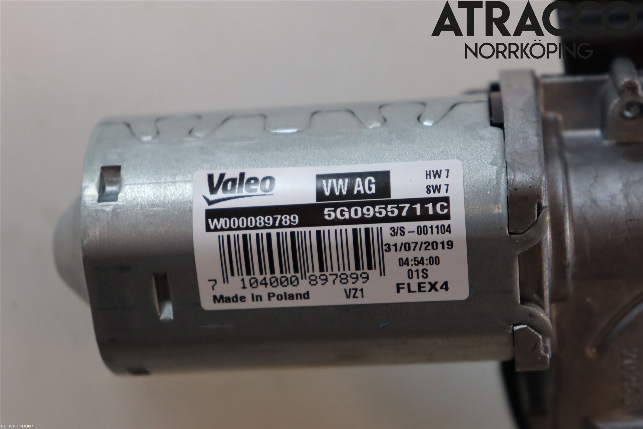 Seat ARONA Torkarmotor Baklucka