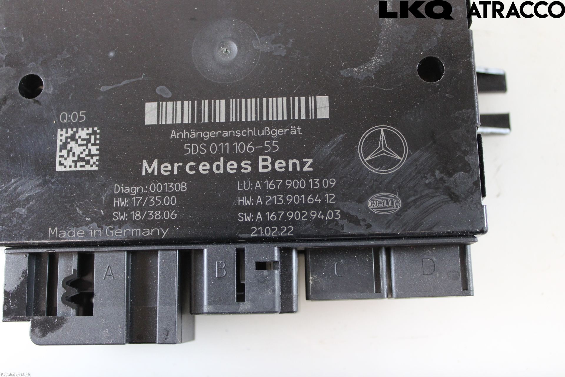 Mercedes-Benz MB GLC-KLASS (X253/C253) 15-22 Styrenhet Dragkrok