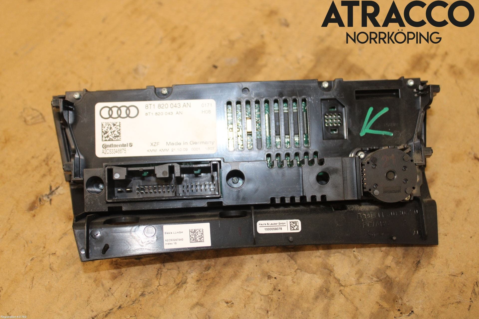 Audi A4/S4 08-11 Värmereglage