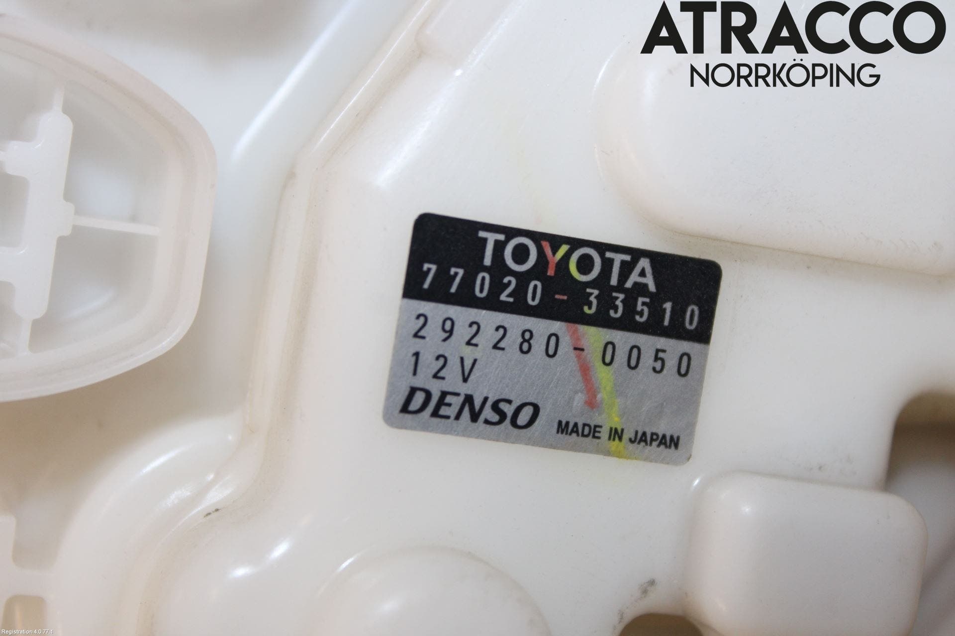 Lexus ES 250/300/330 Bränslepump El