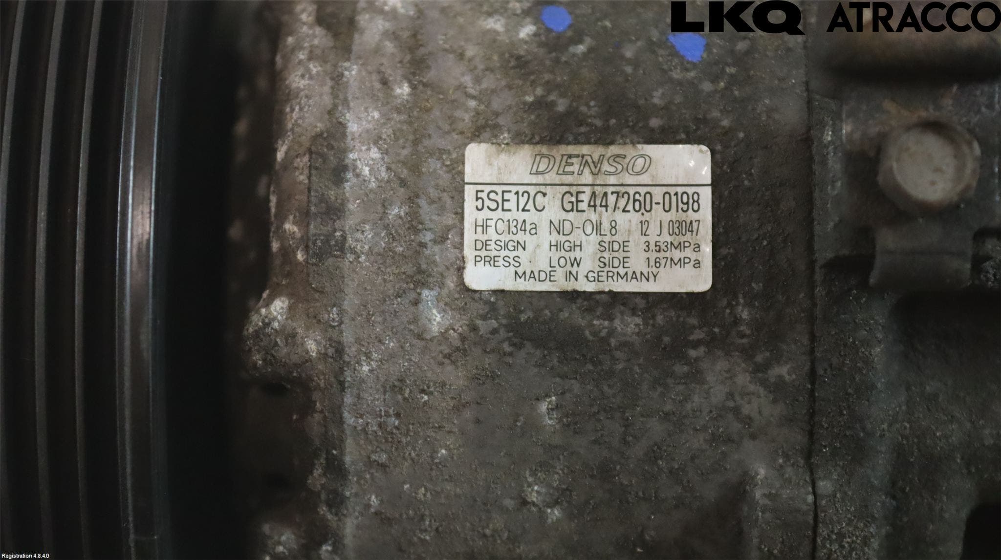 Toyota COROLLA VERSO 08-09 Ac Kompressor