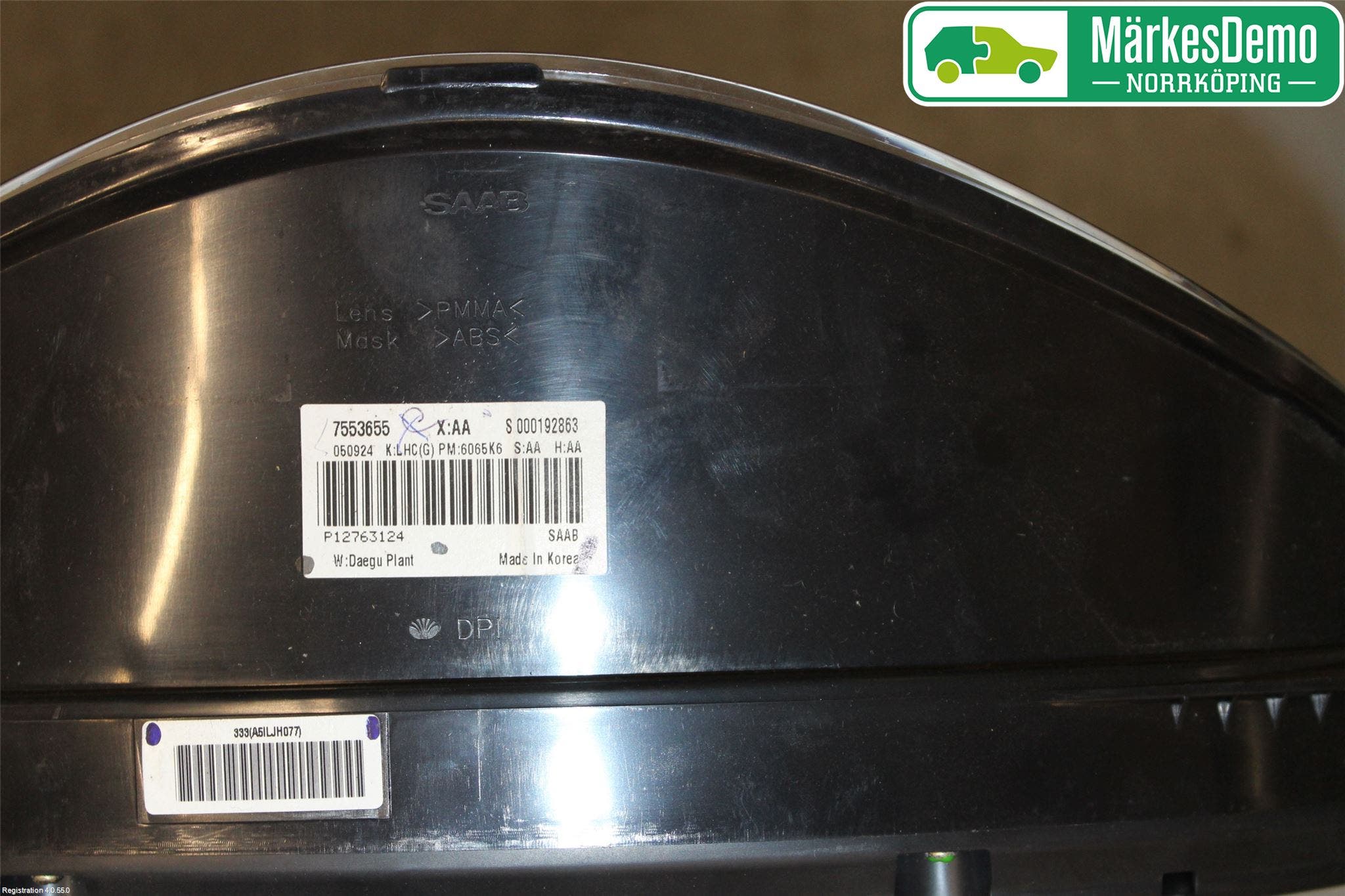 Saab 9-3 VER 2 Instrument Komb