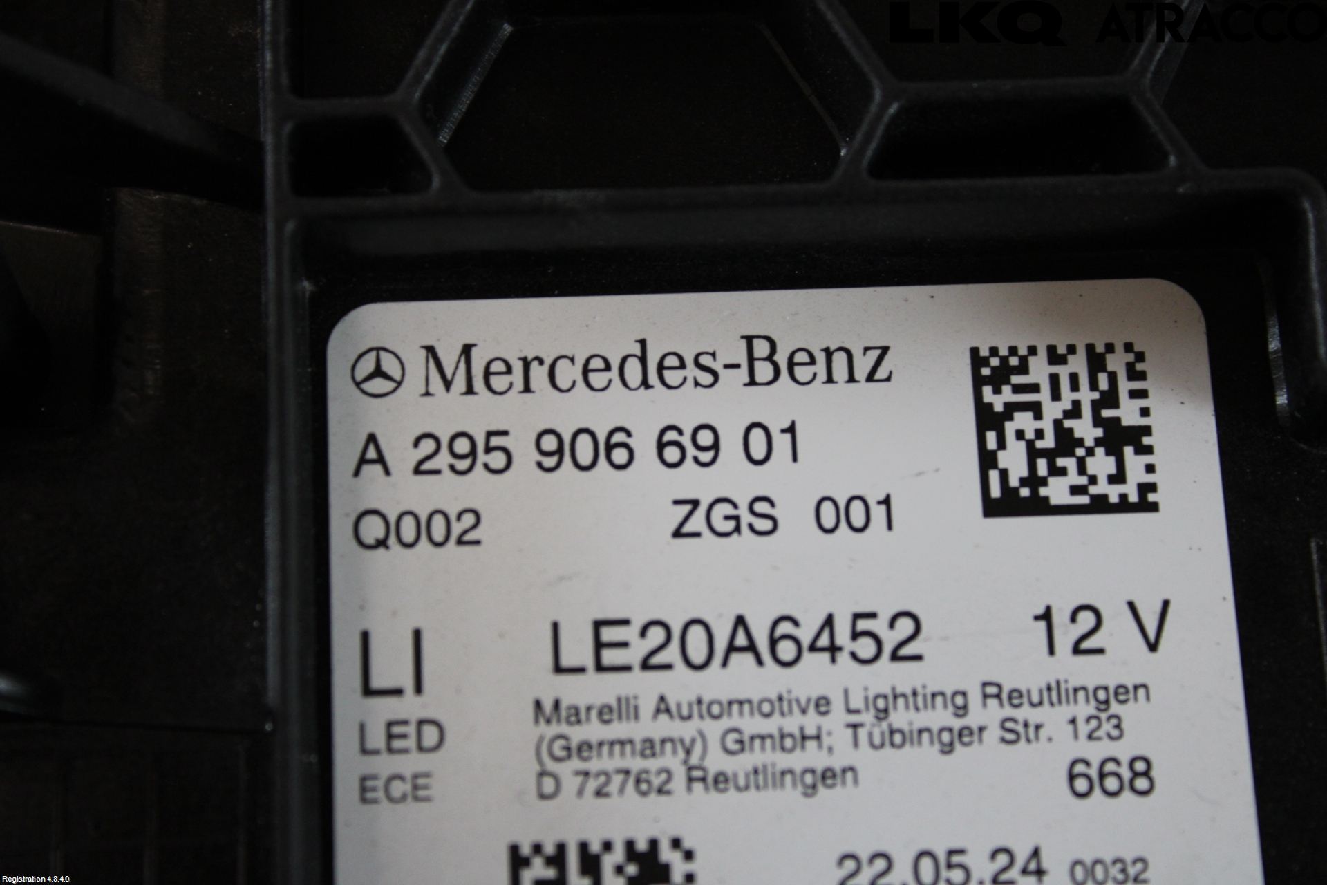 Mercedes-Benz MB EQE (V295) 22- Strålkastare Vänster