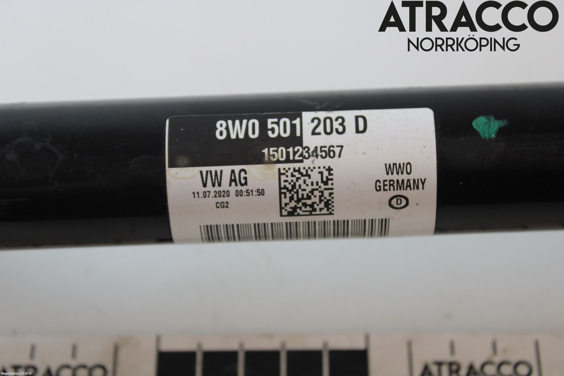 Audi A4/S4 B9 20- Drivaxel Bak Vänster