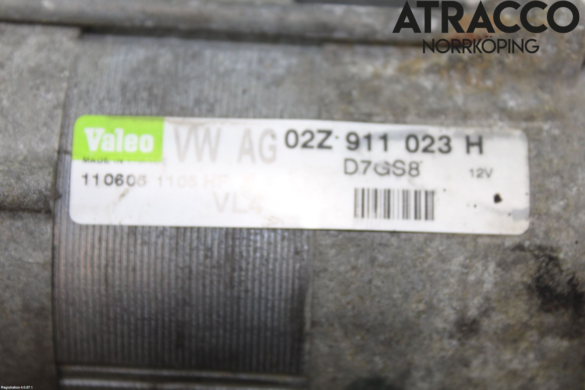 Volkswagen VW CADDY      04-10 Startmotor Diesel