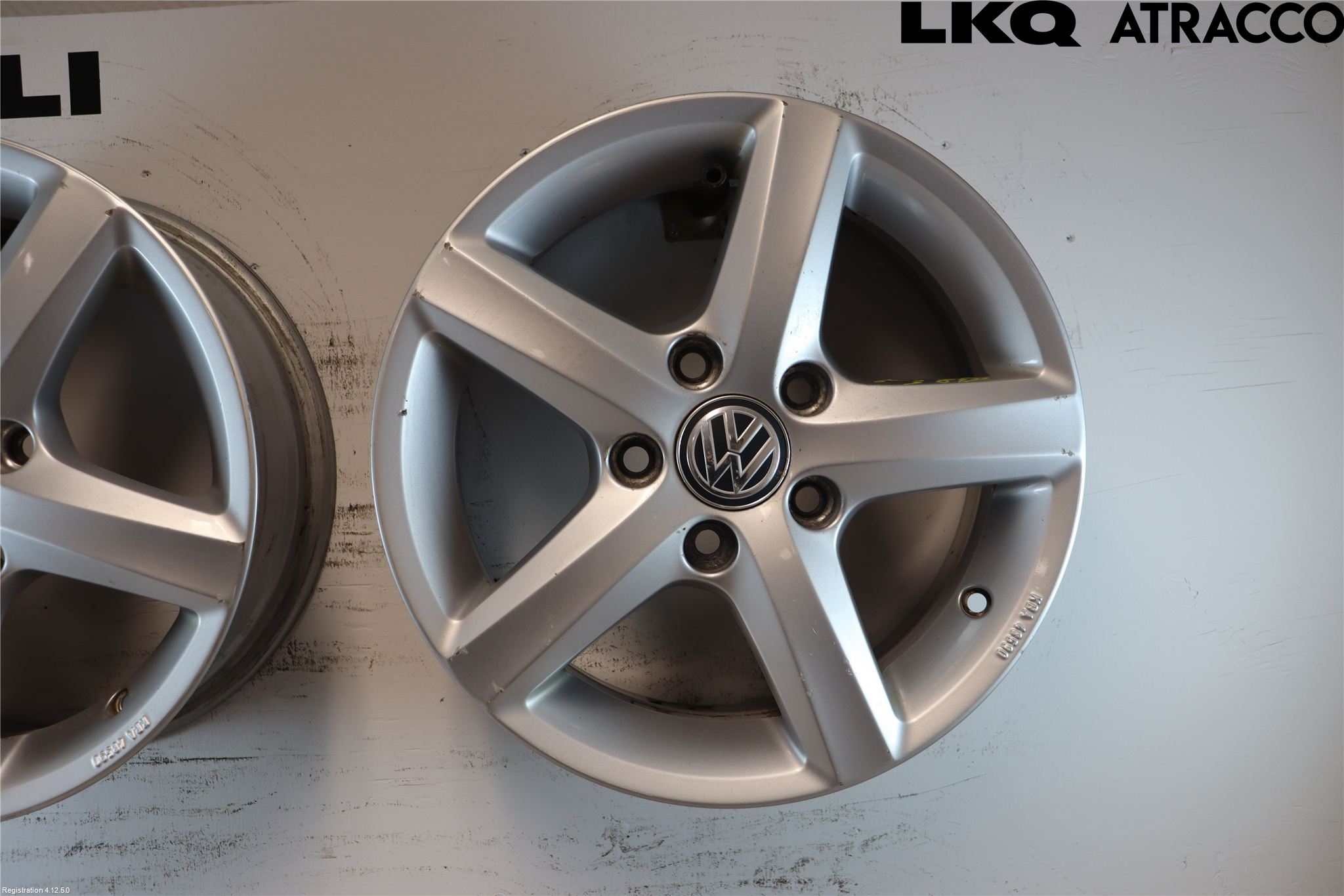 Volkswagen VW GOLF / E-GOLF VII 13-20 Fälgsats Aluminium