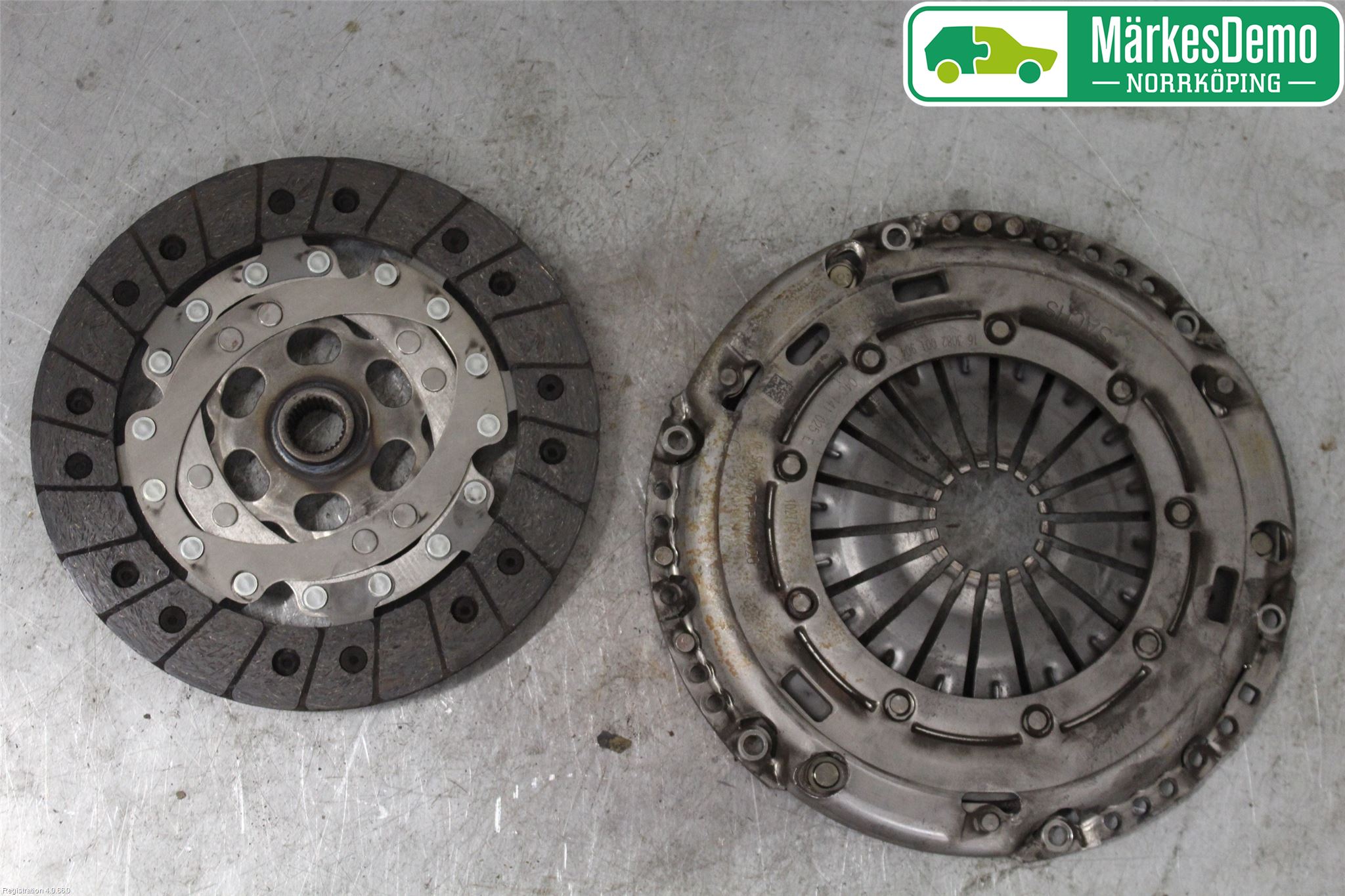 Volkswagen VW GOLF / E-GOLF VII 13-20 Koppling Tryckplatta